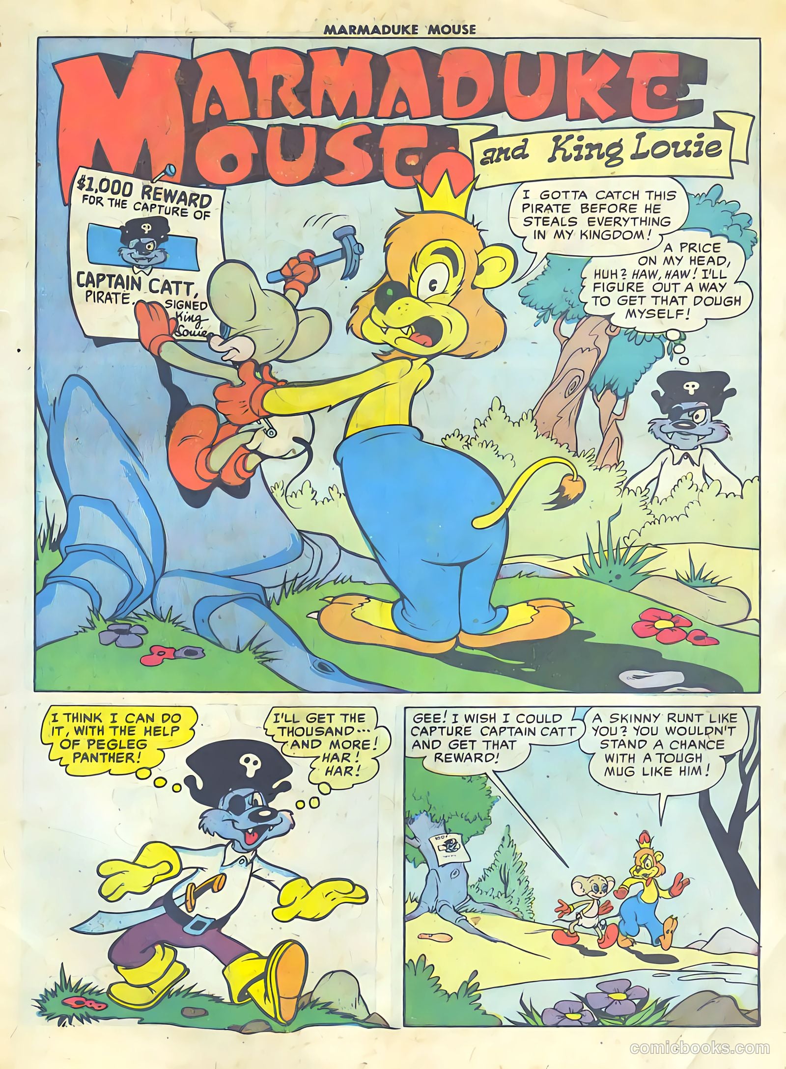 Marmaduke Mouse #52 (1955) — page 3 of 36