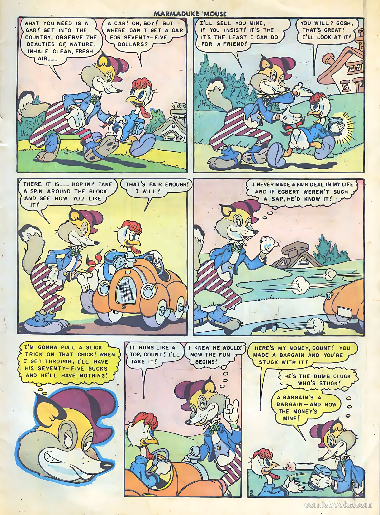 Marmaduke Mouse #52 (1955) — page 9 of 36