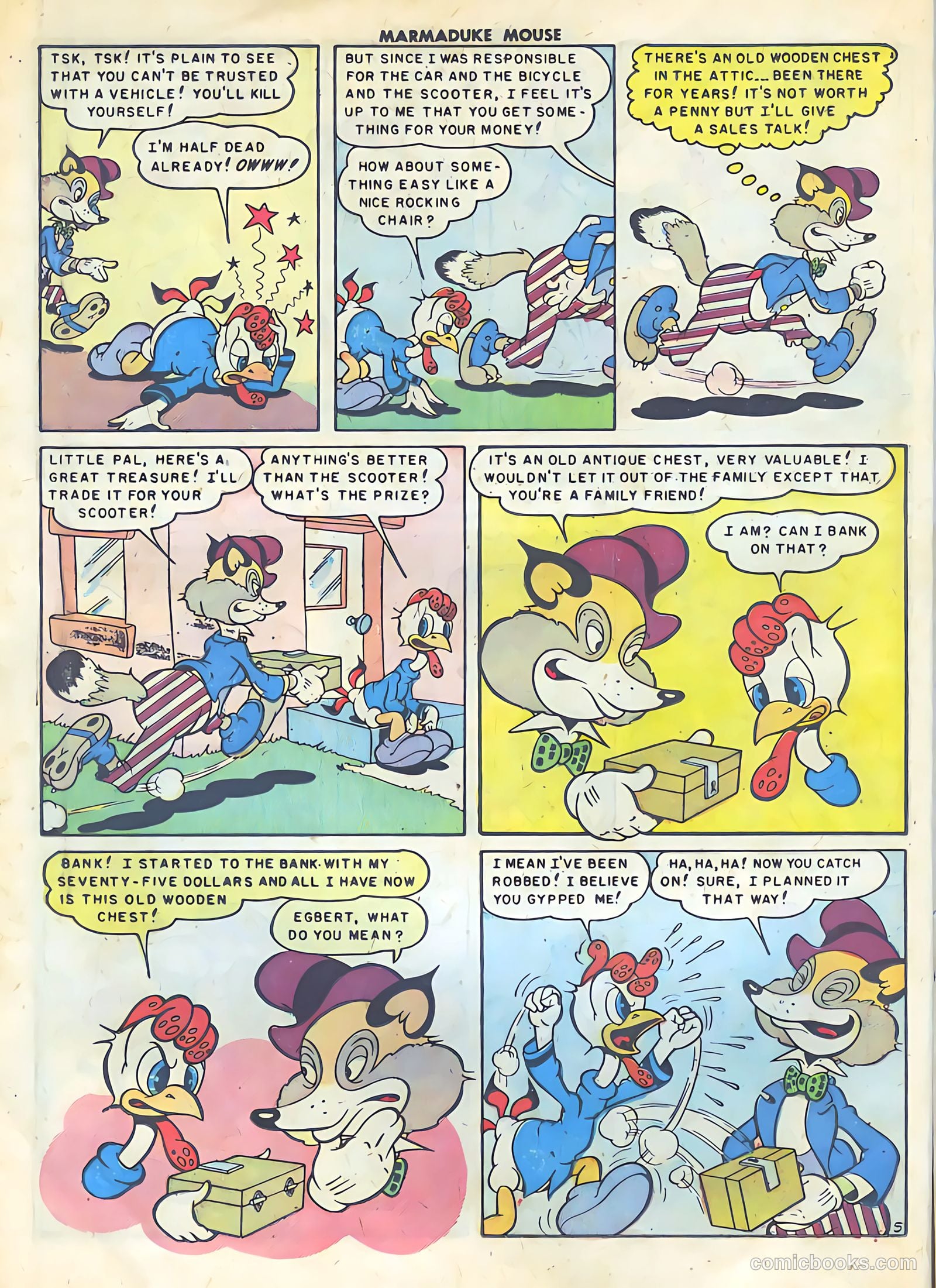 Marmaduke Mouse #52 (1955) — page 12 of 36