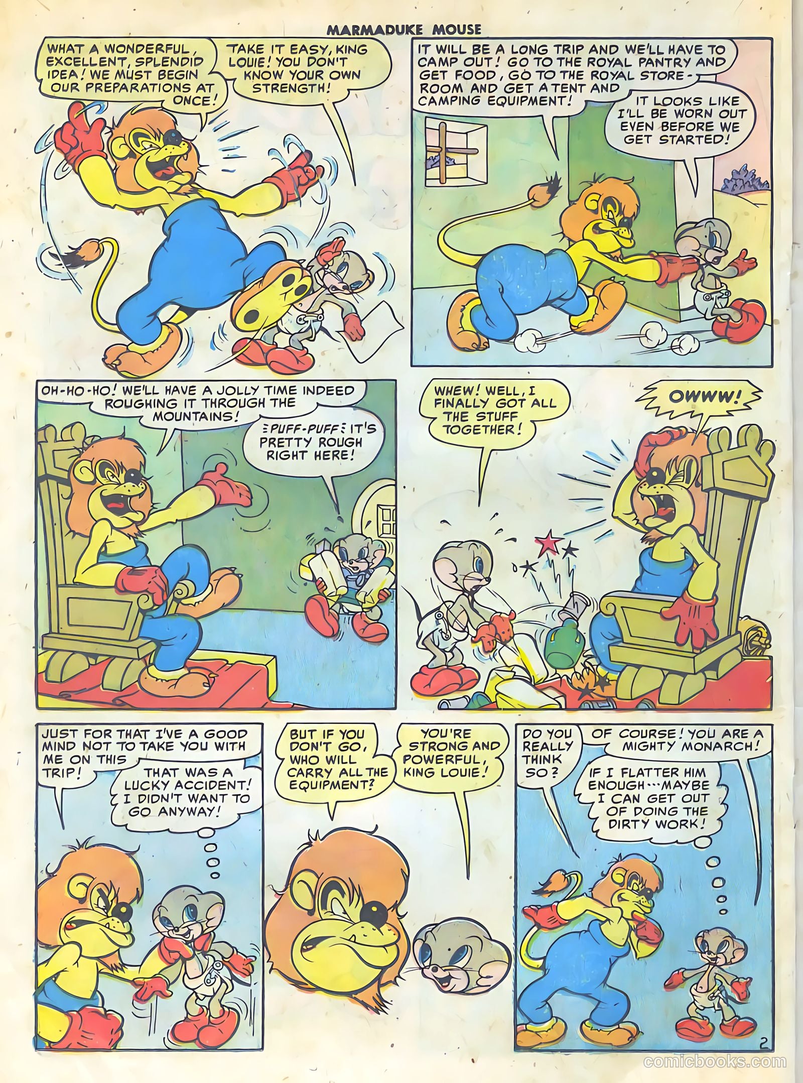 Marmaduke Mouse #52 (1955) — page 20 of 36