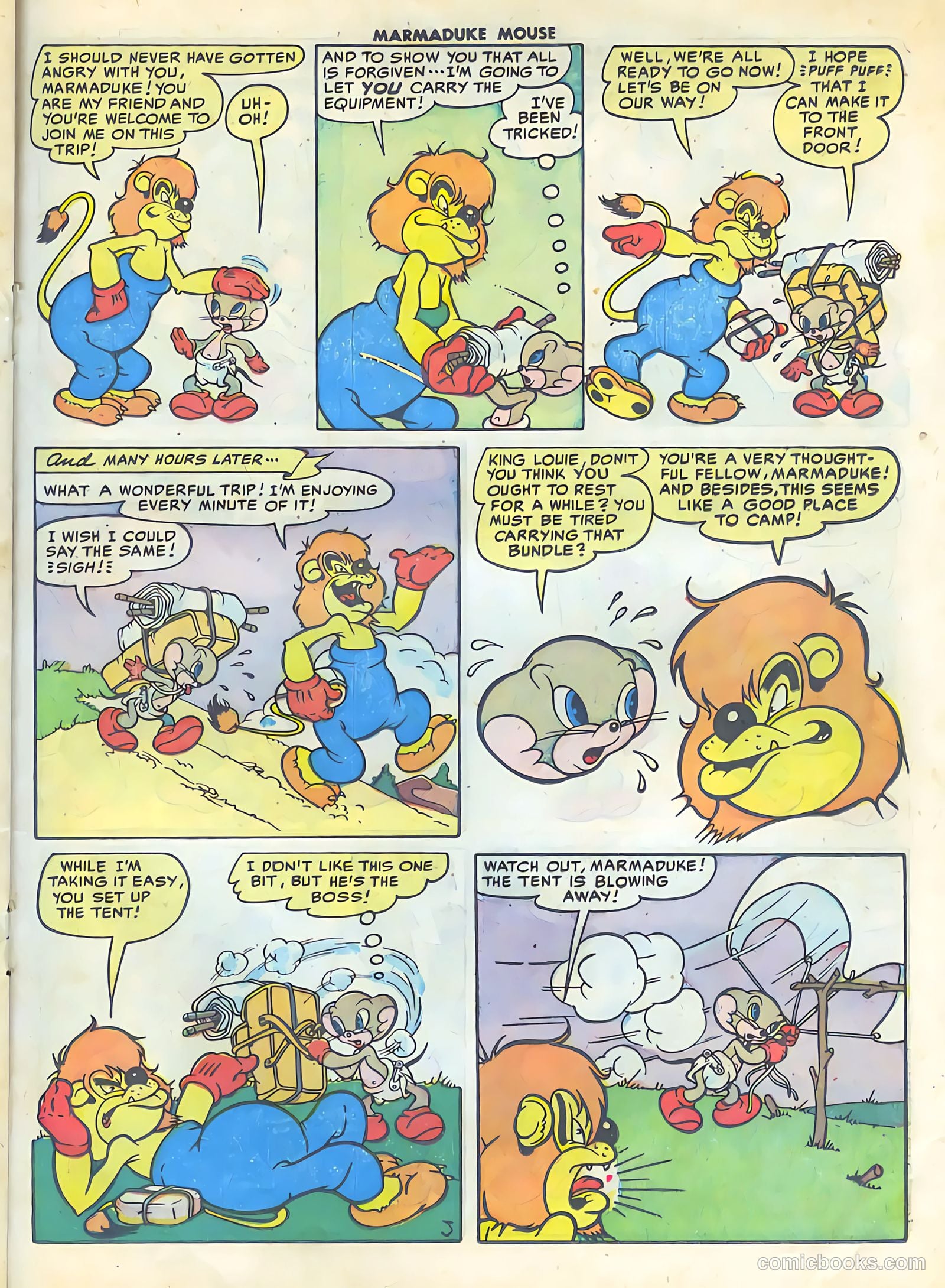 Marmaduke Mouse #52 (1955) — page 21 of 36