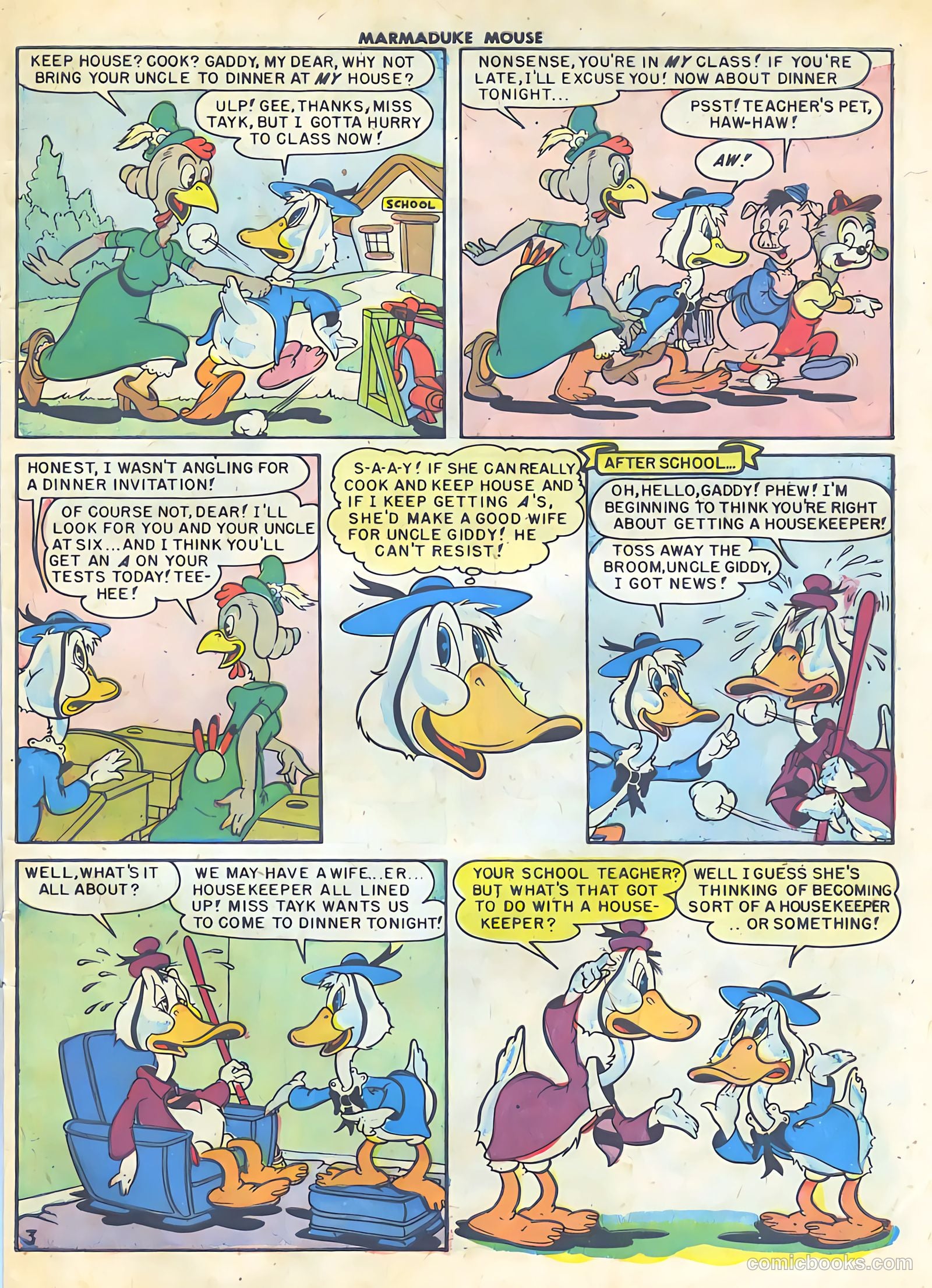 Marmaduke Mouse #52 (1955) — page 29 of 36