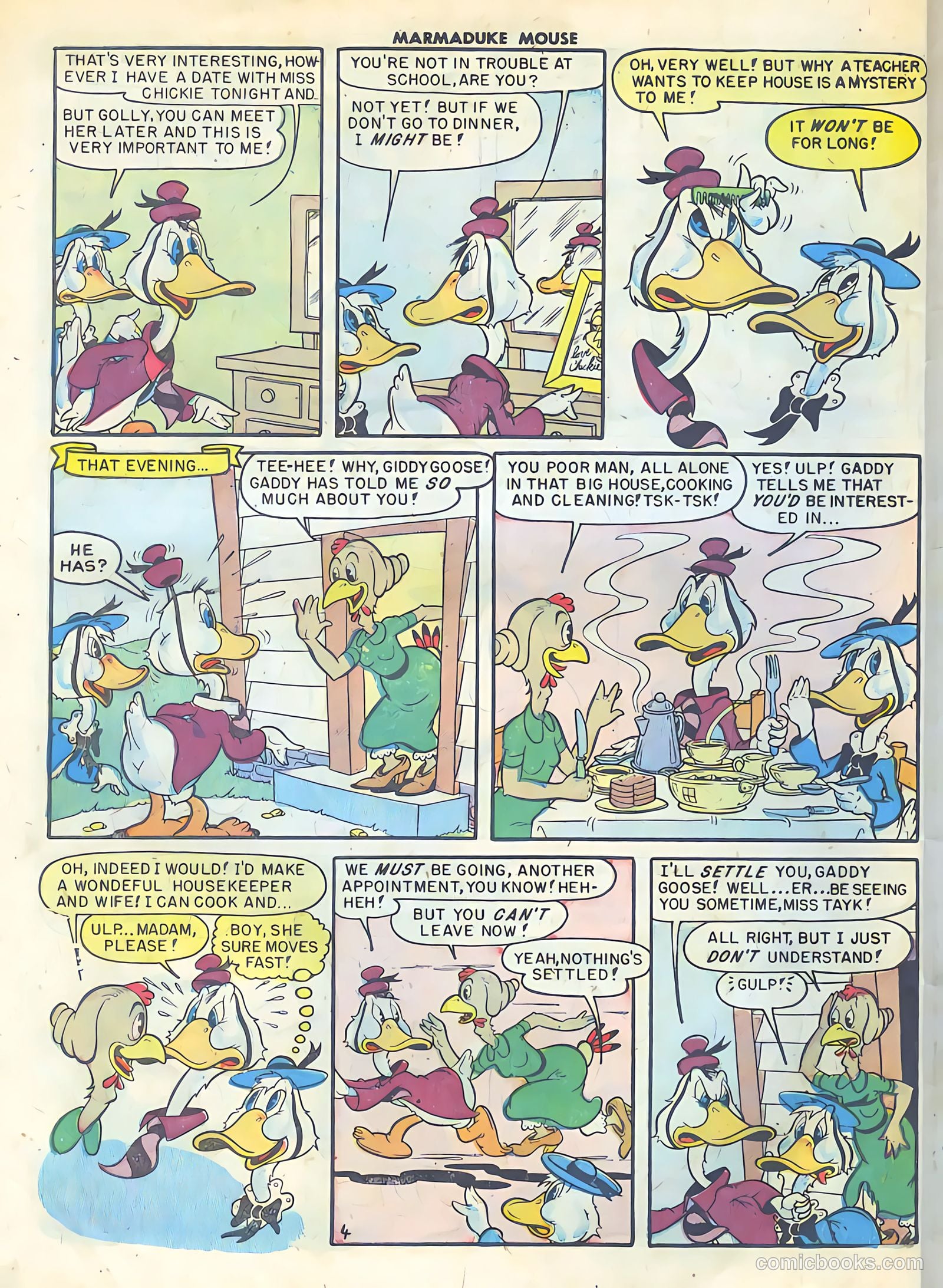 Marmaduke Mouse #52 (1955) — page 30 of 36