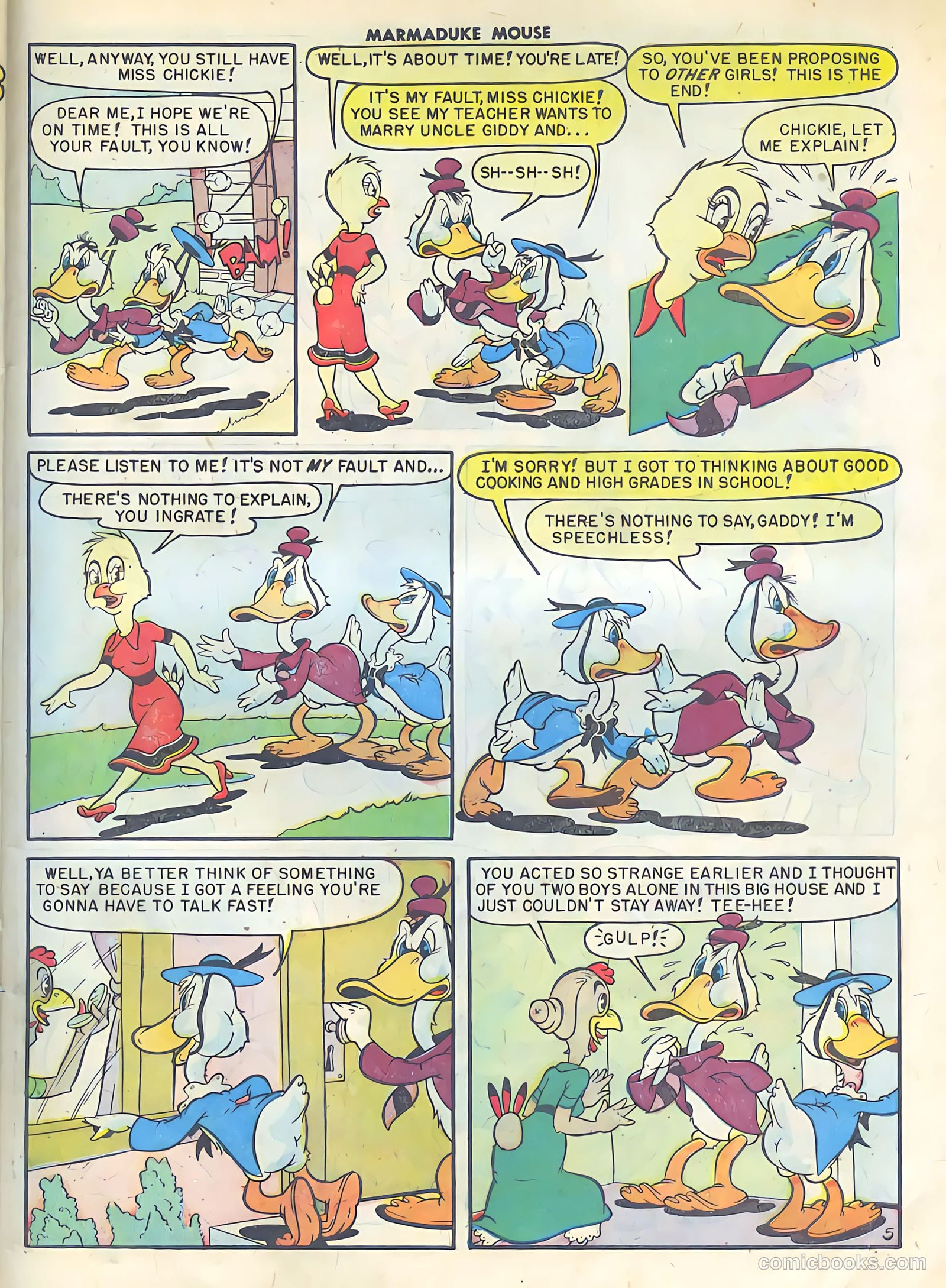 Marmaduke Mouse #52 (1955) — page 31 of 36
