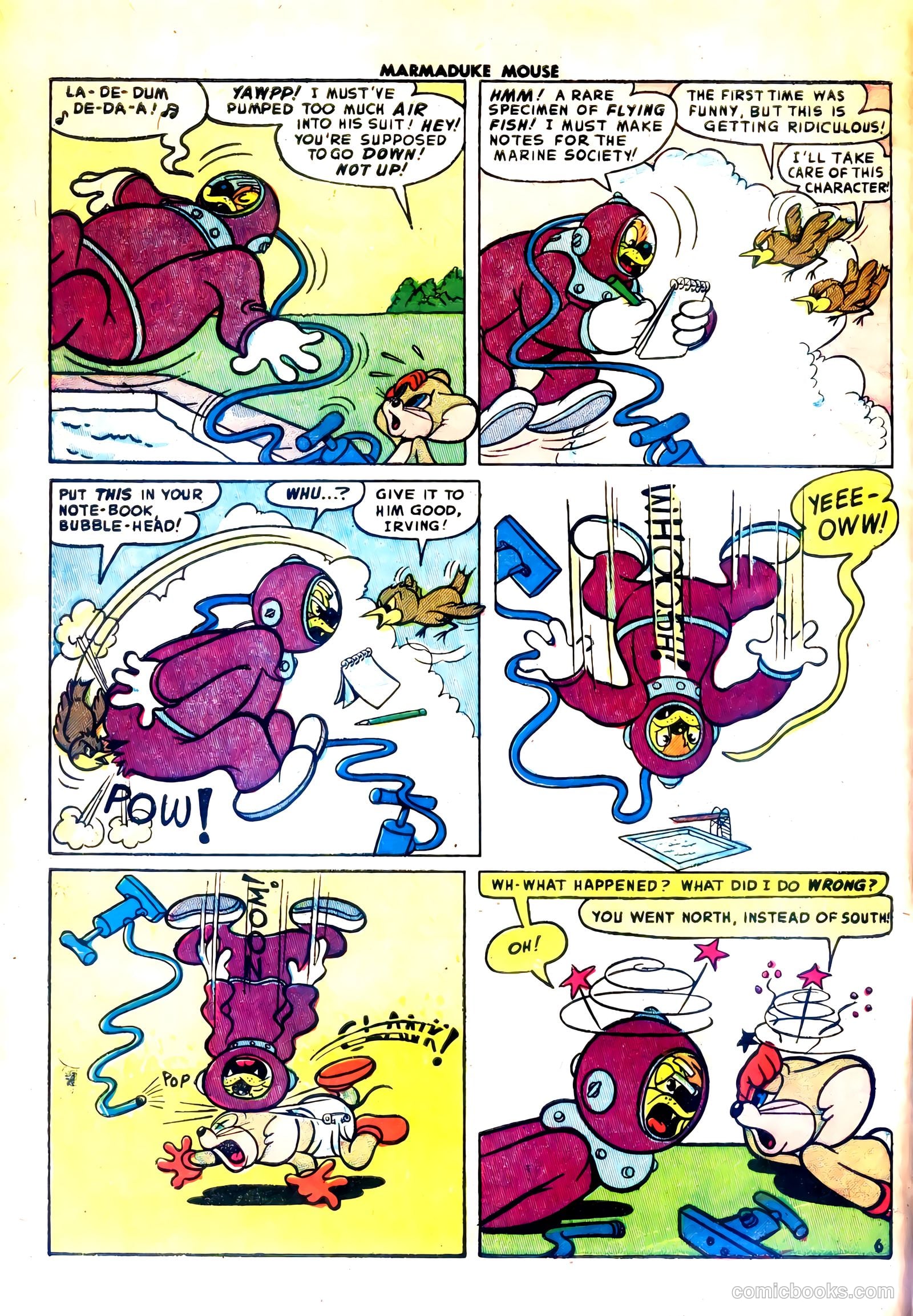 Marmaduke Mouse #53 (1955) — page 8 of 36