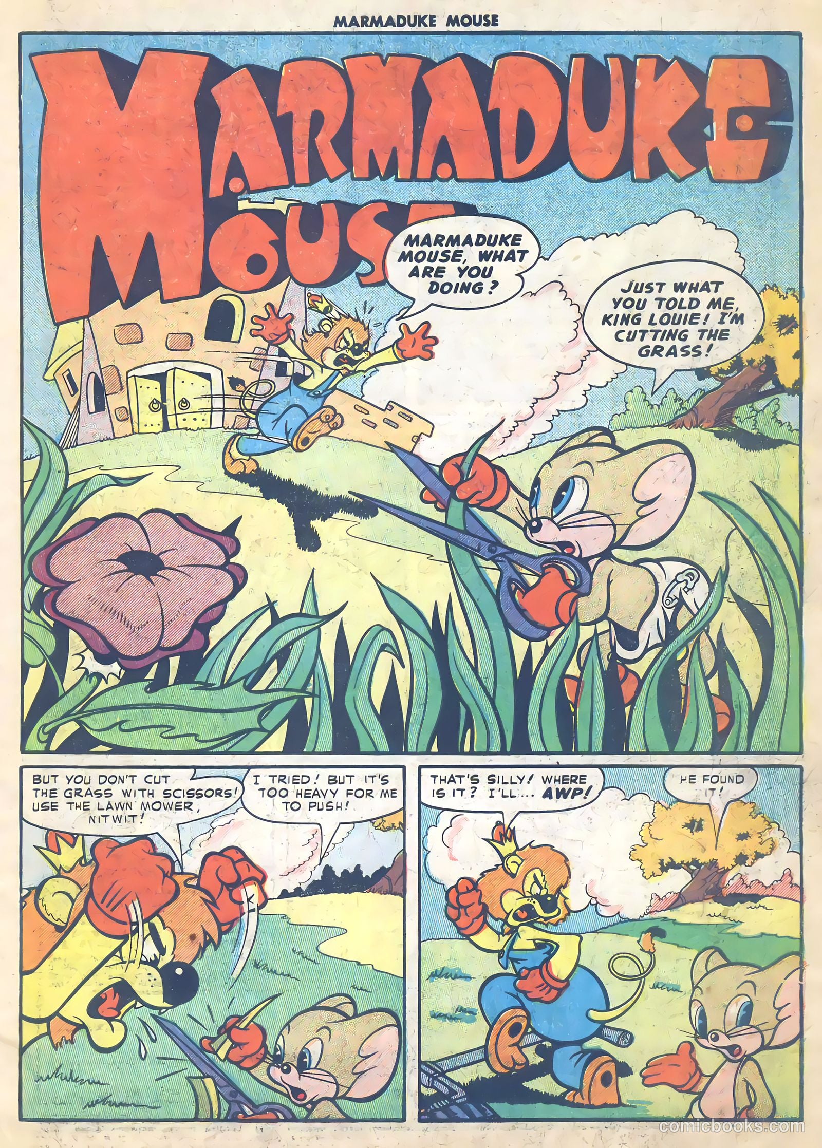 Marmaduke Mouse #54 (1955) — page 3 of 36