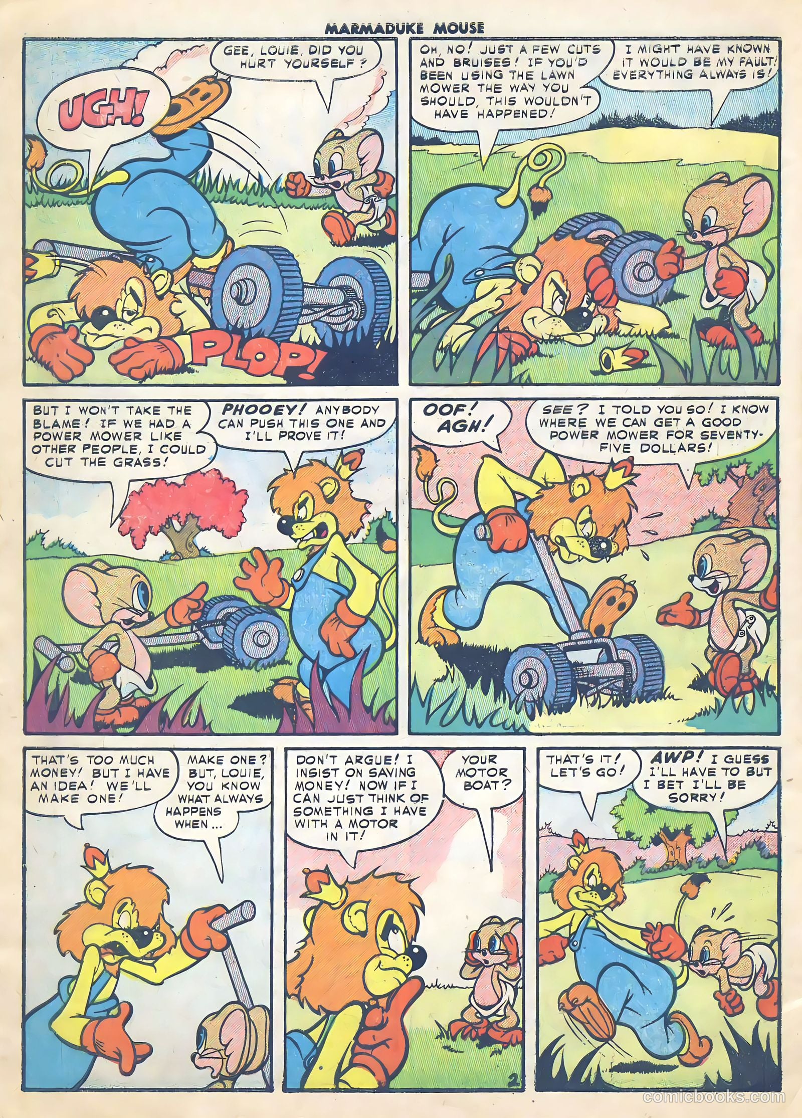 Marmaduke Mouse #54 (1955) — page 4 of 36