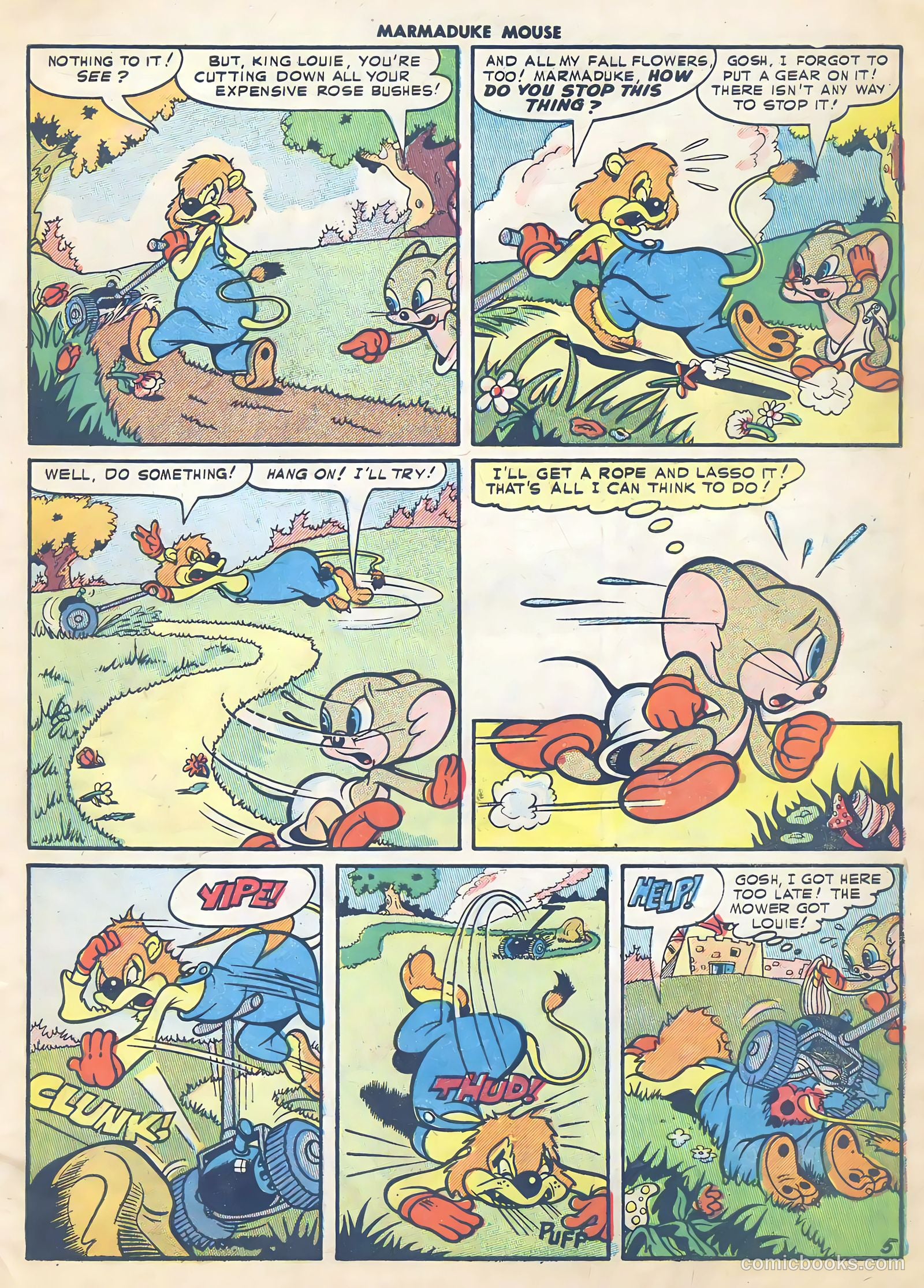 Marmaduke Mouse #54 (1955) — page 7 of 36