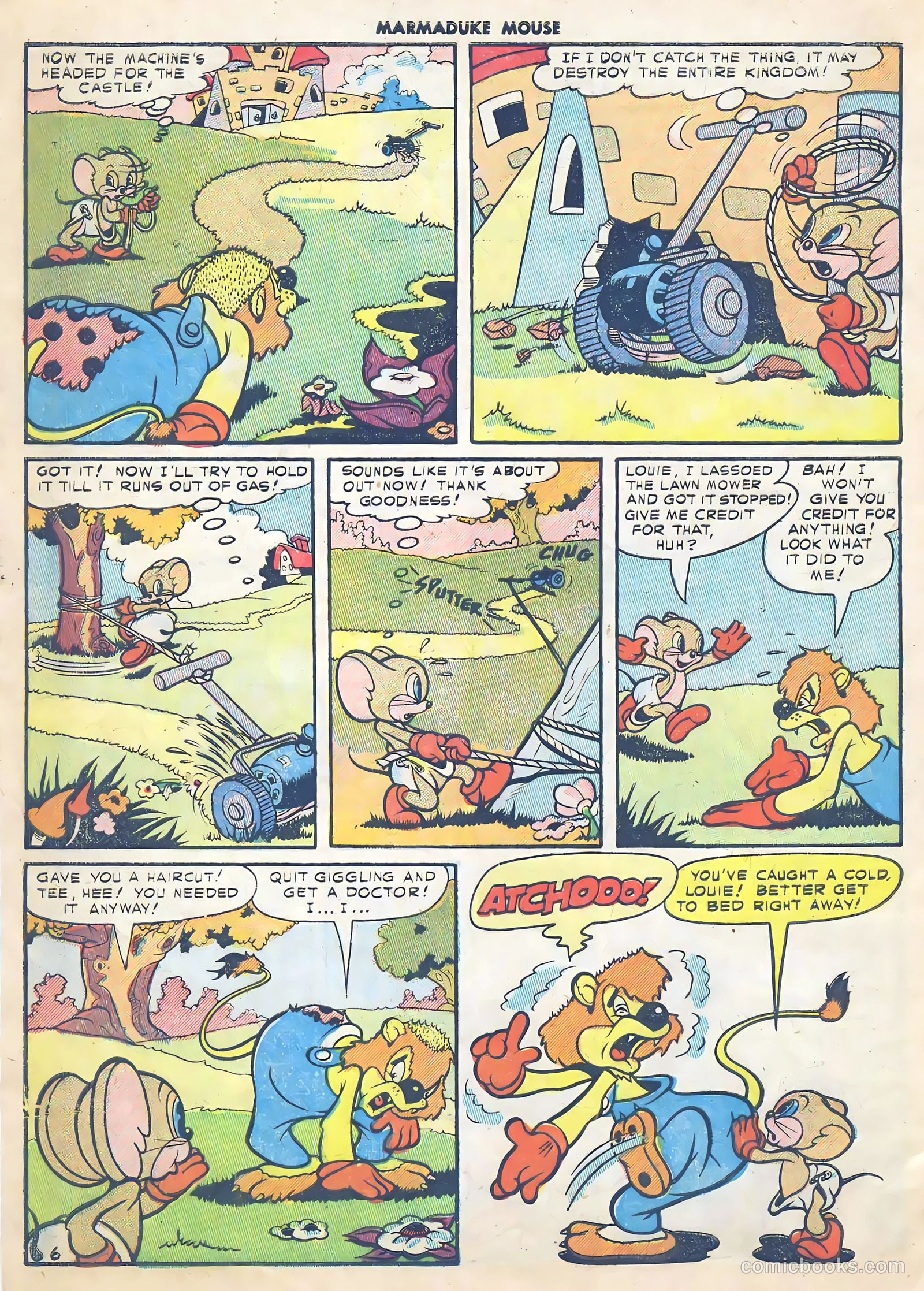 Marmaduke Mouse #54 (1955) — page 8 of 36
