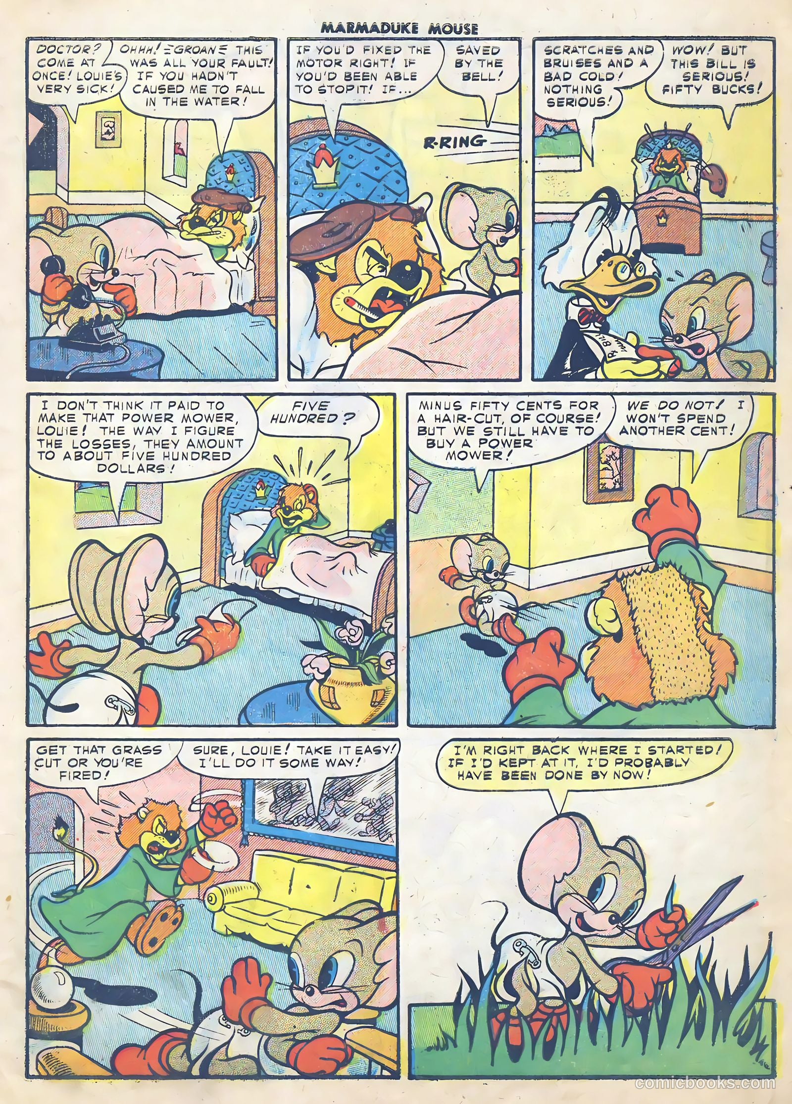 Marmaduke Mouse #54 (1955) — page 9 of 36