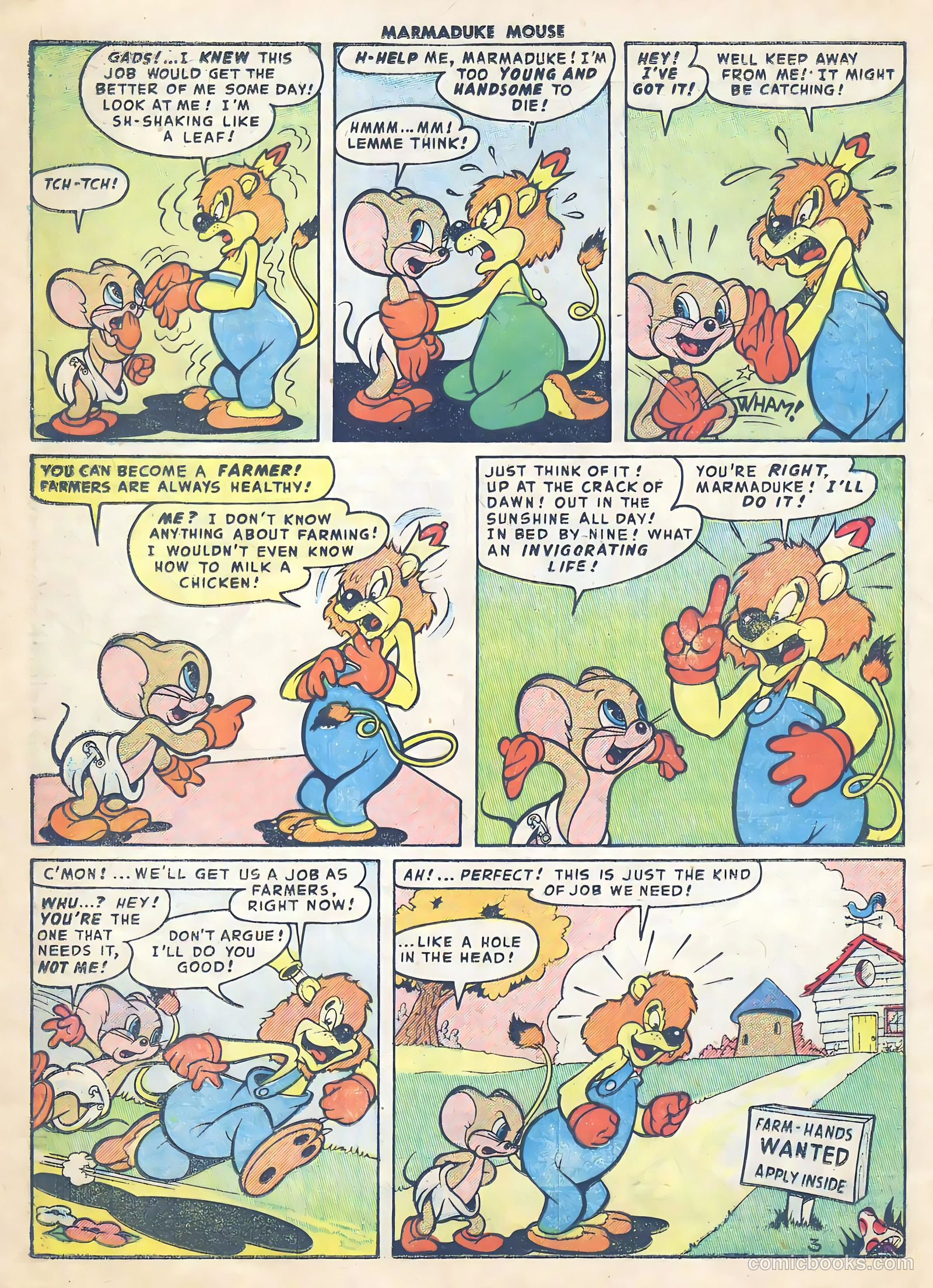 Marmaduke Mouse #54 (1955) — page 20 of 36