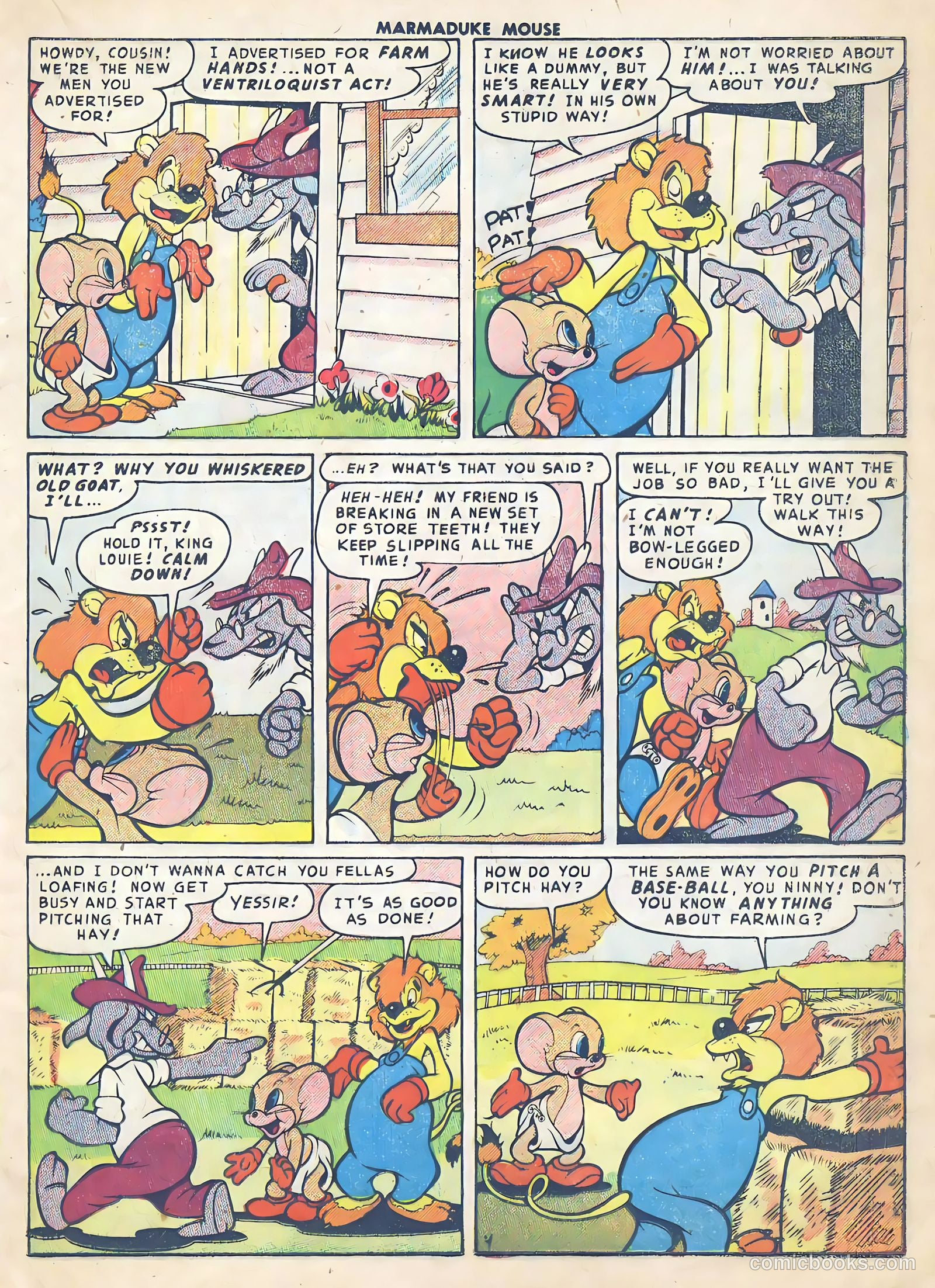 Marmaduke Mouse #54 (1955) — page 21 of 36