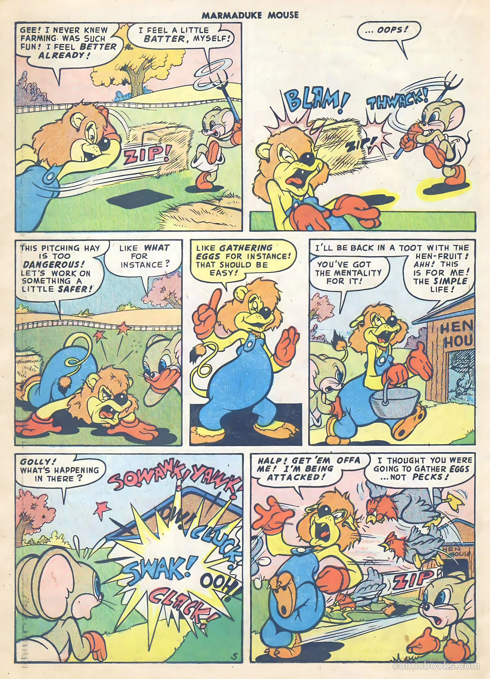 Marmaduke Mouse #54 (1955) — page 22 of 36