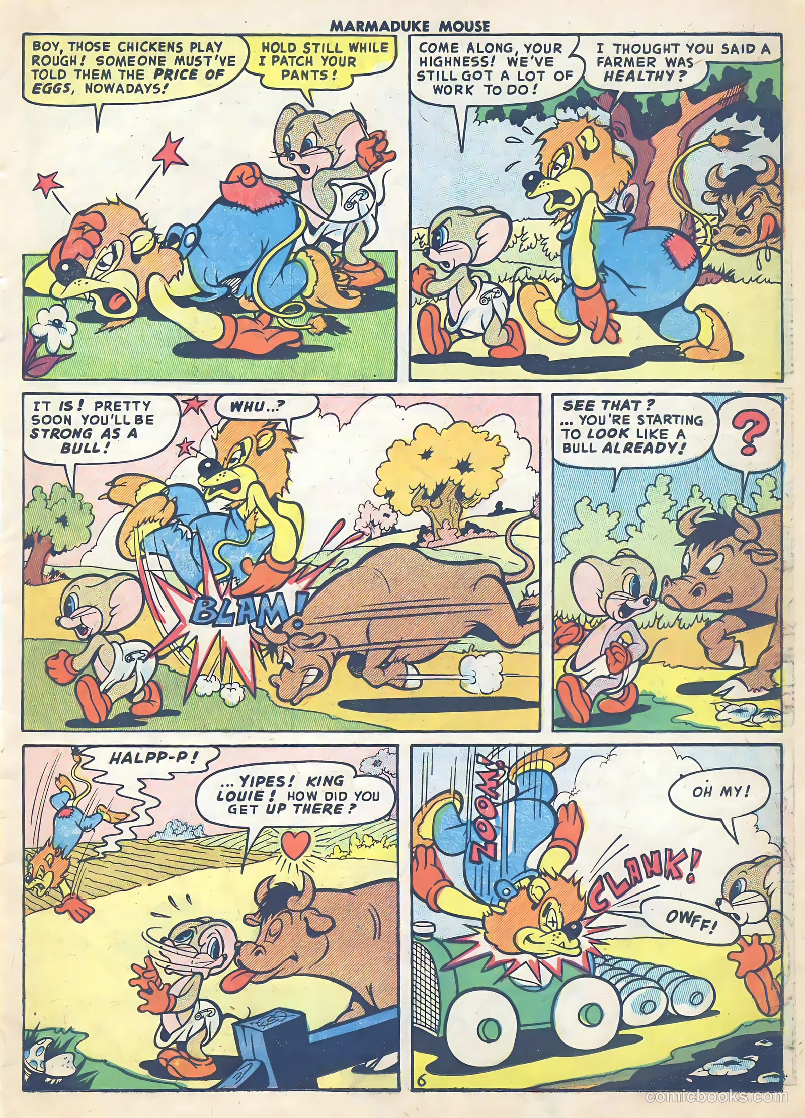 Marmaduke Mouse #54 (1955) — page 23 of 36