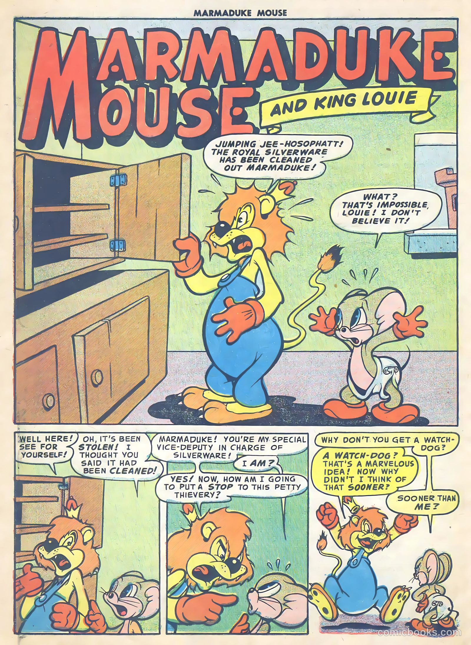 Marmaduke Mouse #54 (1955) — page 26 of 36