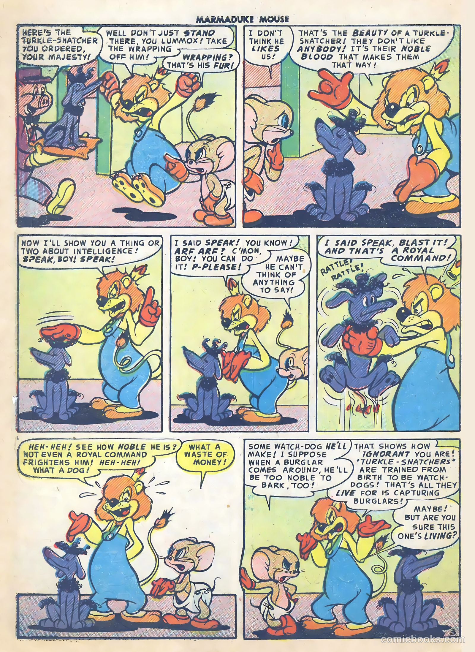 Marmaduke Mouse #54 (1955) — page 28 of 36