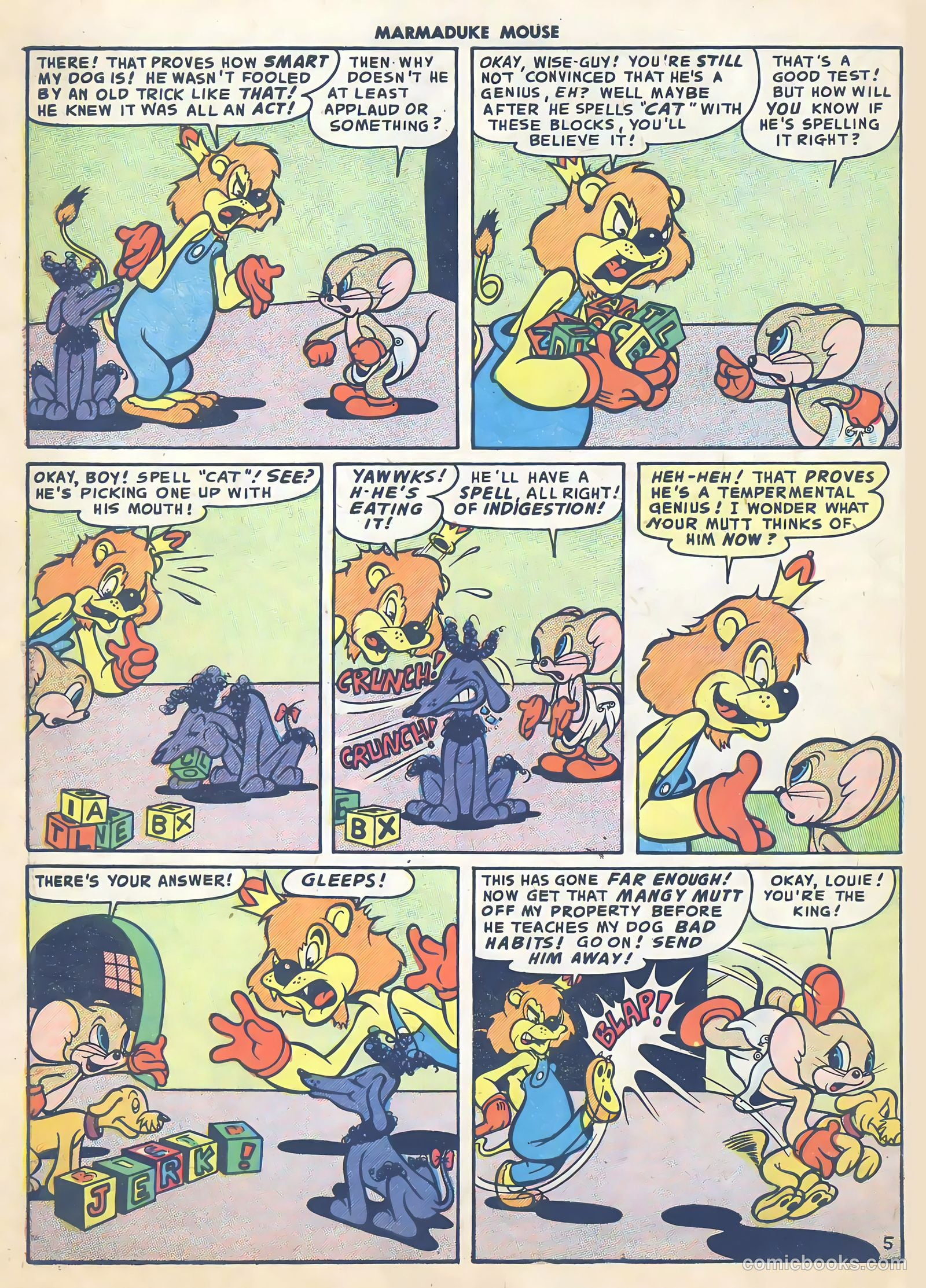 Marmaduke Mouse #54 (1955) — page 30 of 36