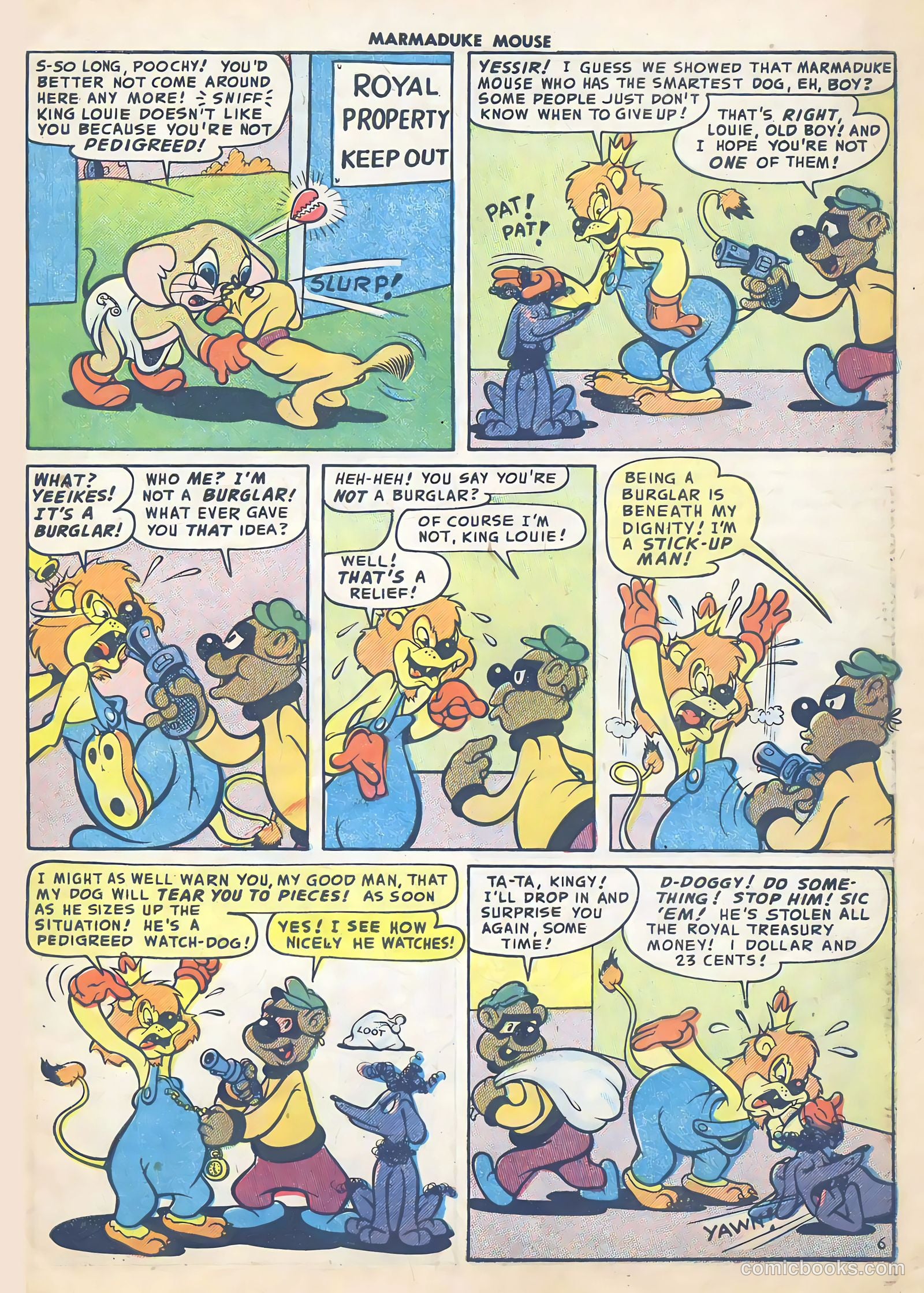 Marmaduke Mouse #54 (1955) — page 31 of 36