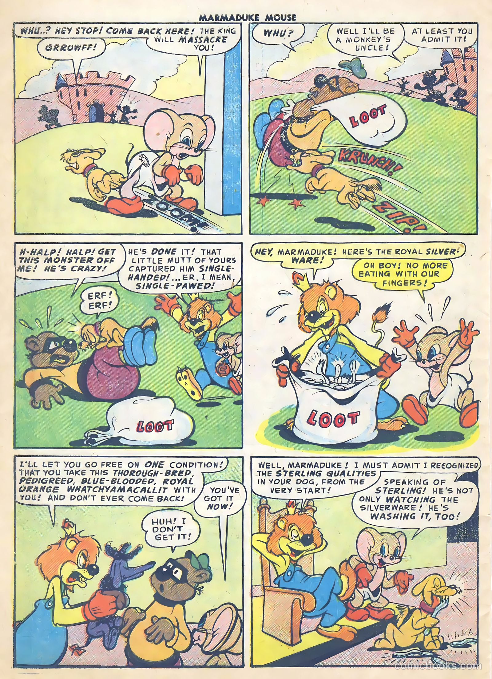 Marmaduke Mouse #54 (1955) — page 32 of 36