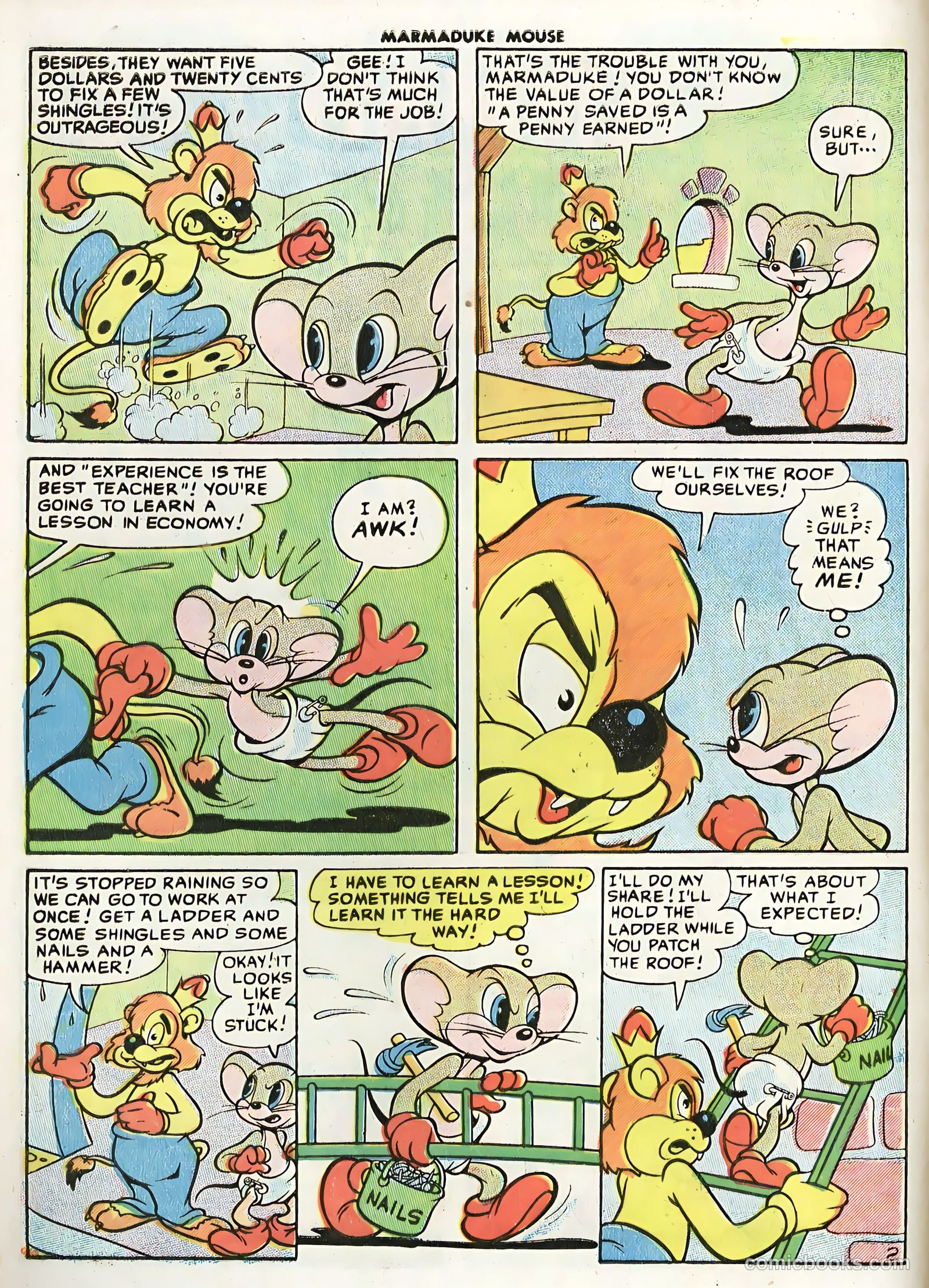Marmaduke Mouse #55 (1955) — page 4 of 36