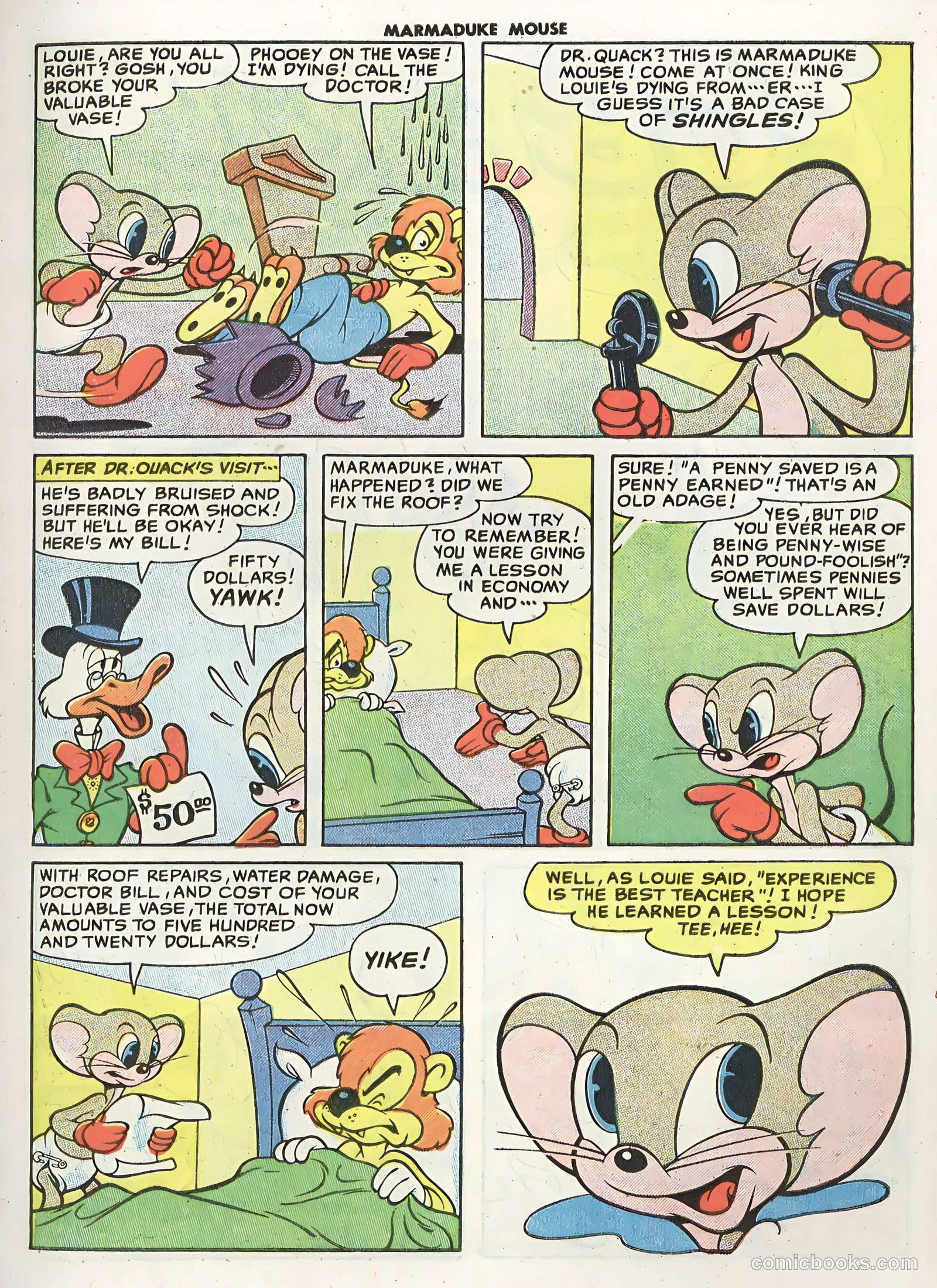 Marmaduke Mouse #55 (1955) — page 7 of 36