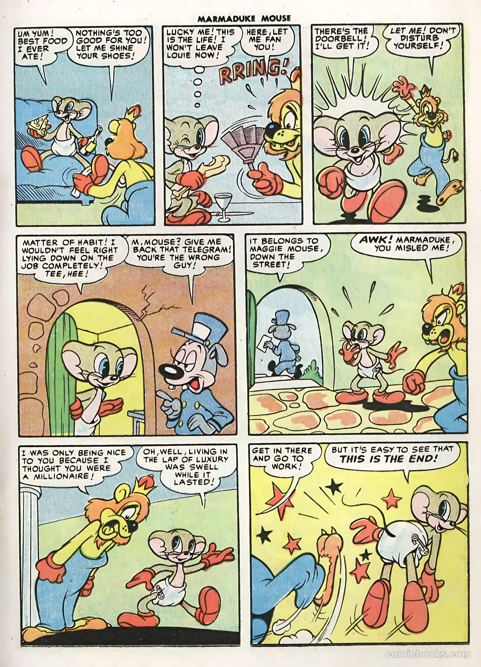 Marmaduke Mouse #55 (1955) — page 17 of 36