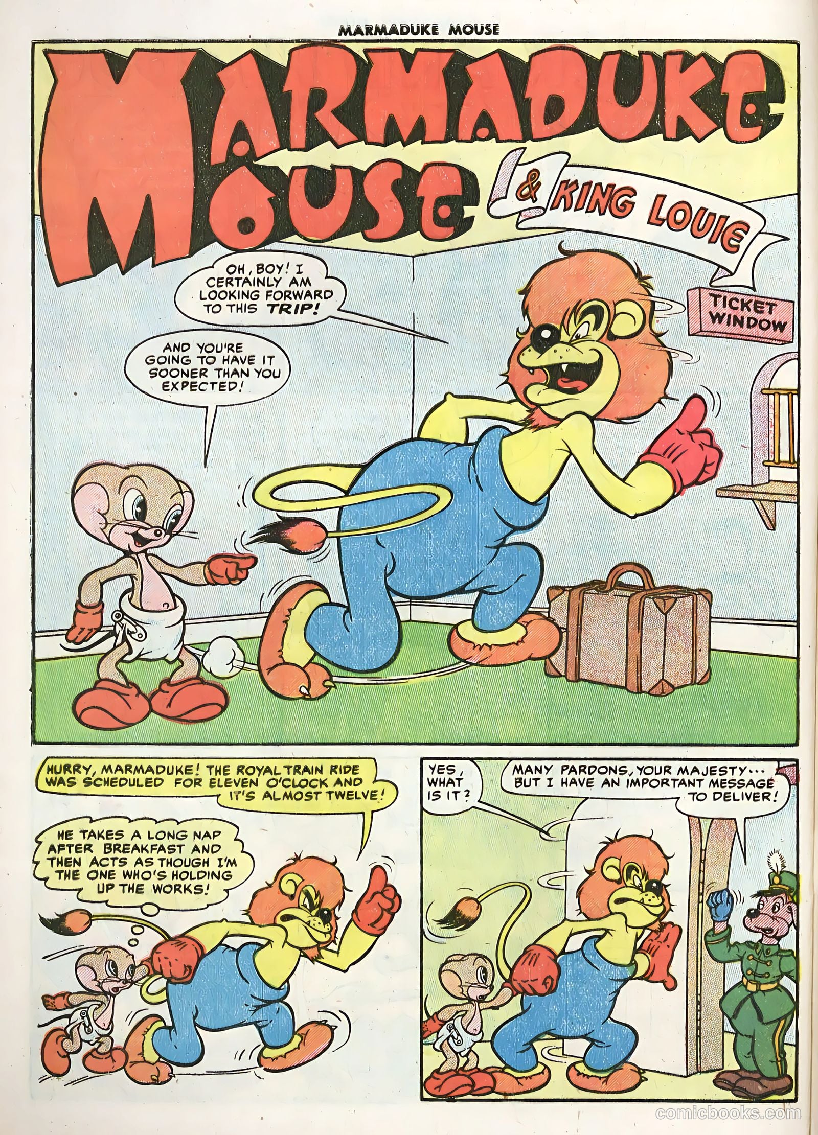 Marmaduke Mouse #55 (1955) — page 28 of 36