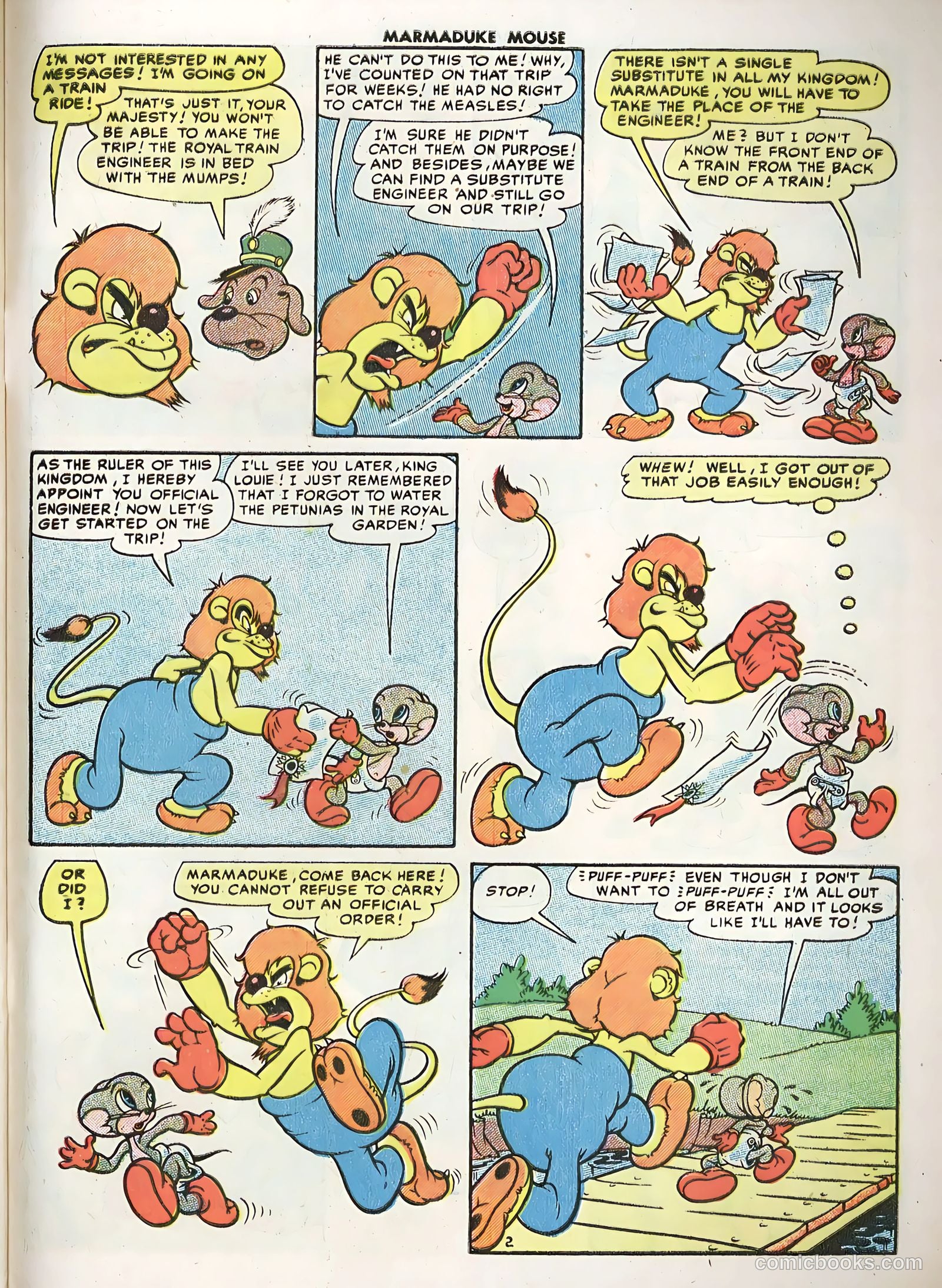 Marmaduke Mouse #55 (1955) — page 29 of 36
