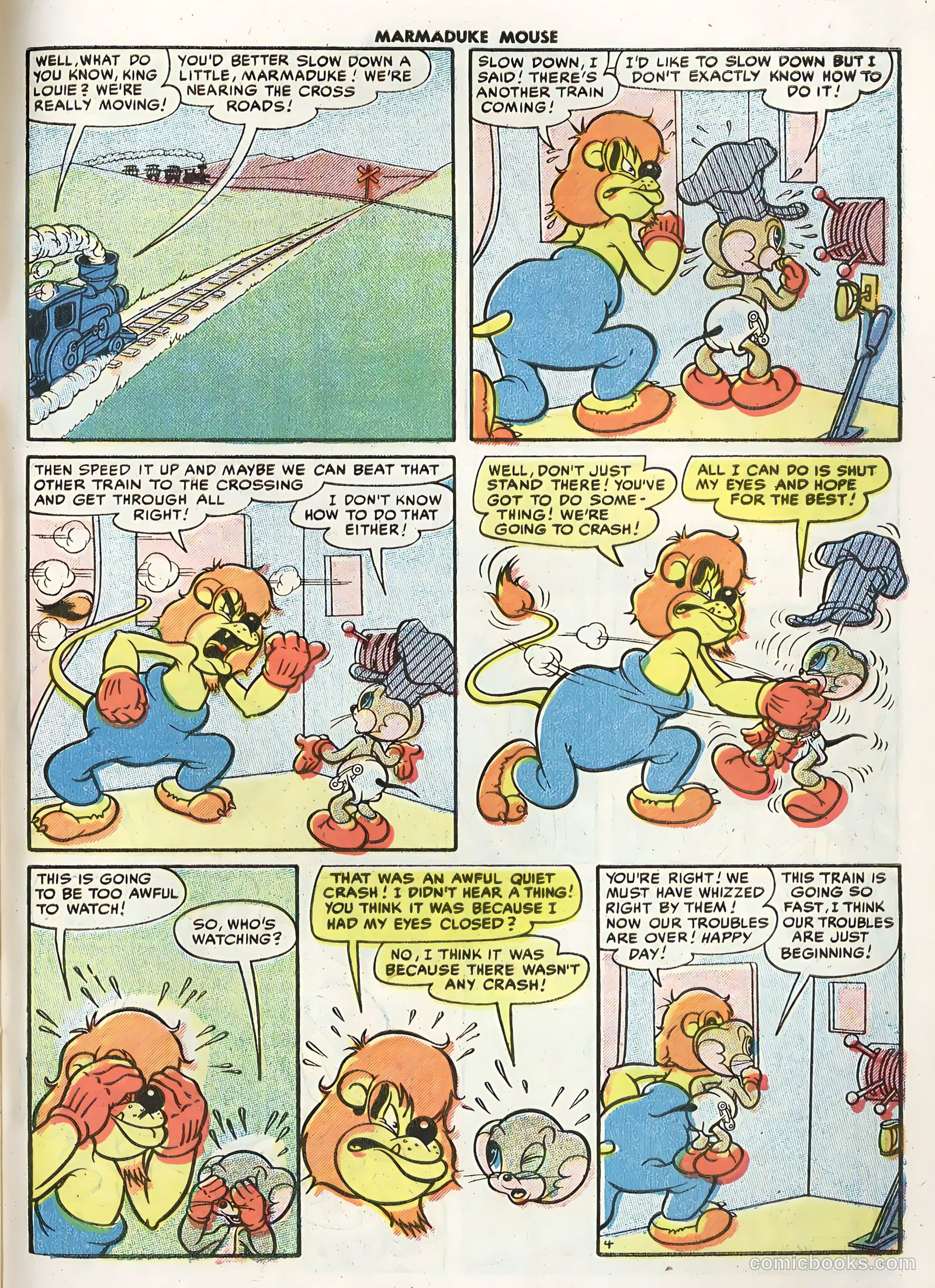 Marmaduke Mouse #55 (1955) — page 31 of 36