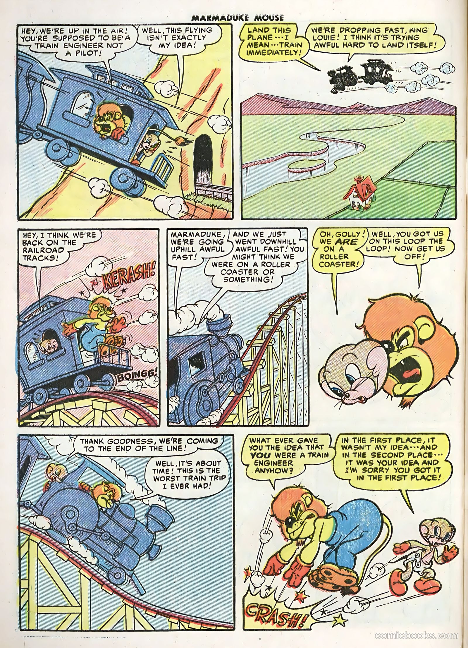 Marmaduke Mouse #55 (1955) — page 32 of 36