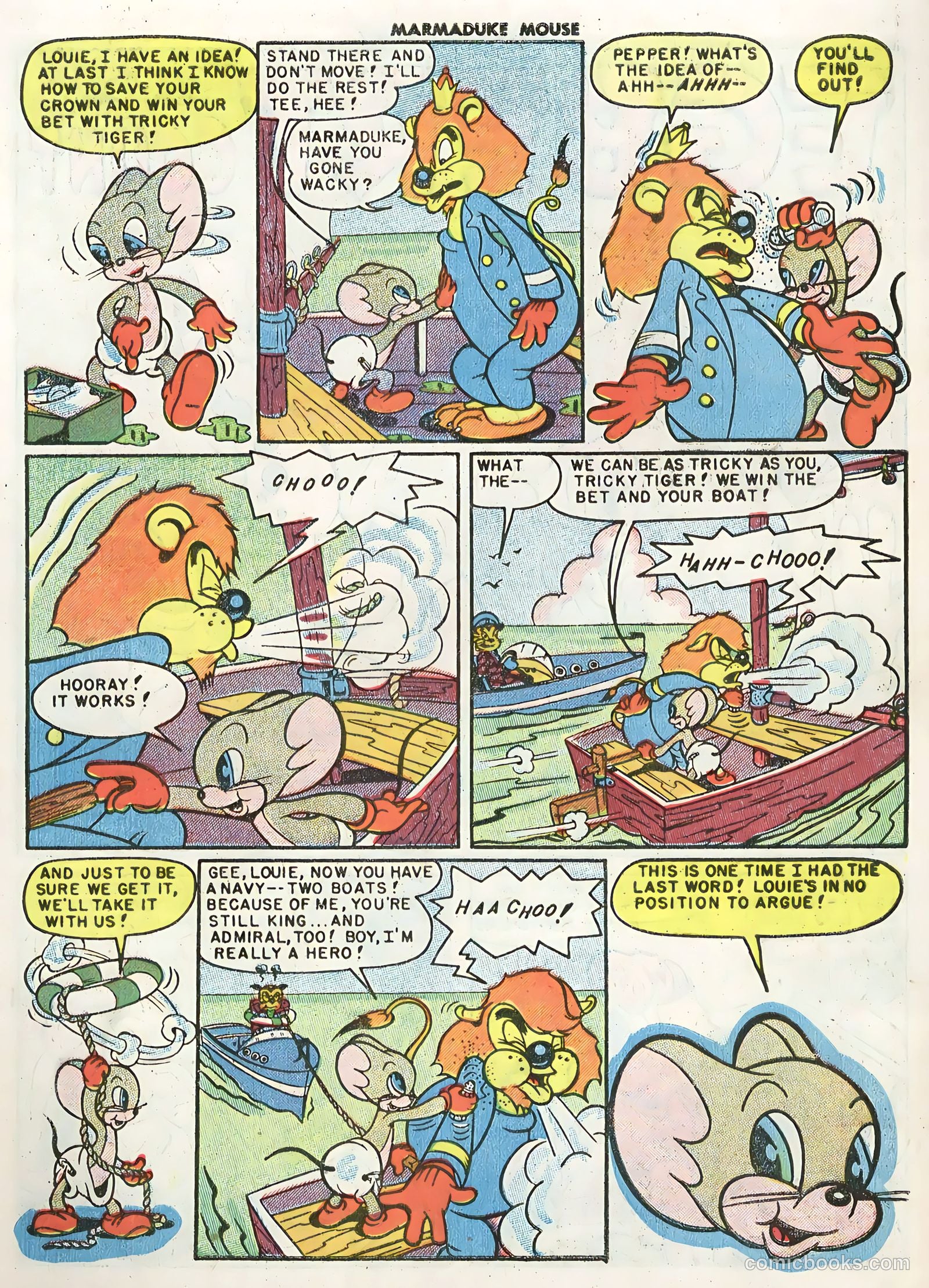 Marmaduke Mouse #56 (1955) — page 7 of 36