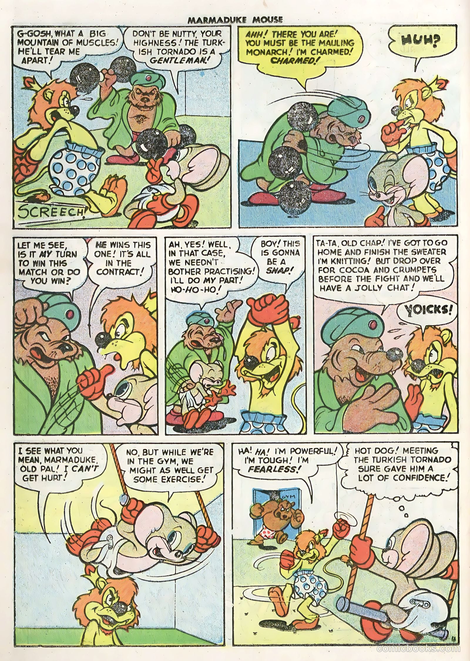 Marmaduke Mouse #56 (1955) — page 22 of 36