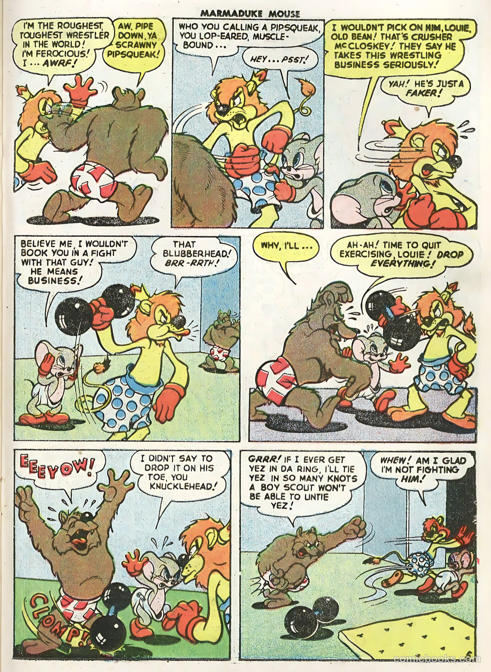 Marmaduke Mouse #56 (1955) — page 23 of 36