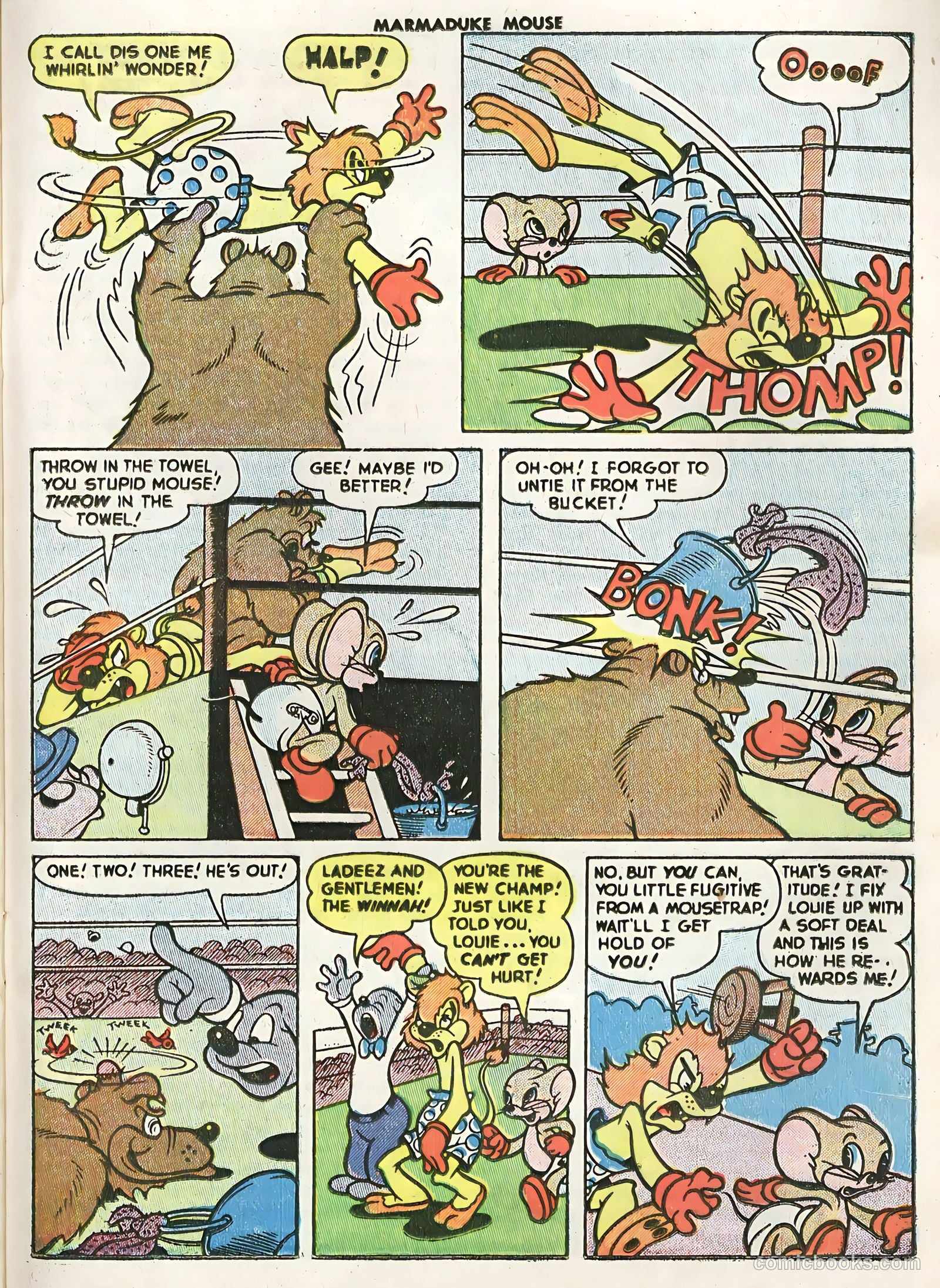 Marmaduke Mouse #56 (1955) — page 25 of 36