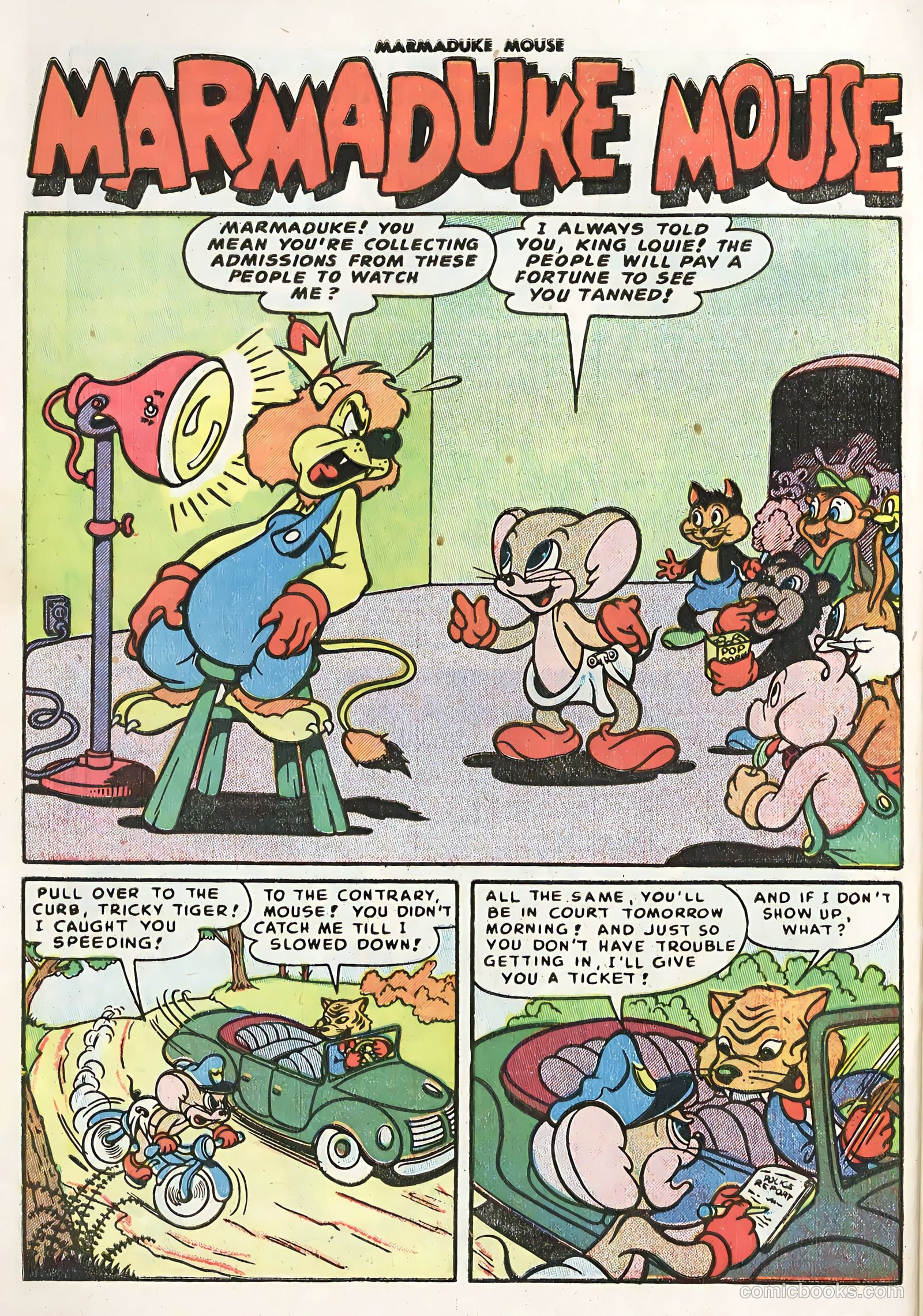 Marmaduke Mouse #56 (1955) — page 28 of 36