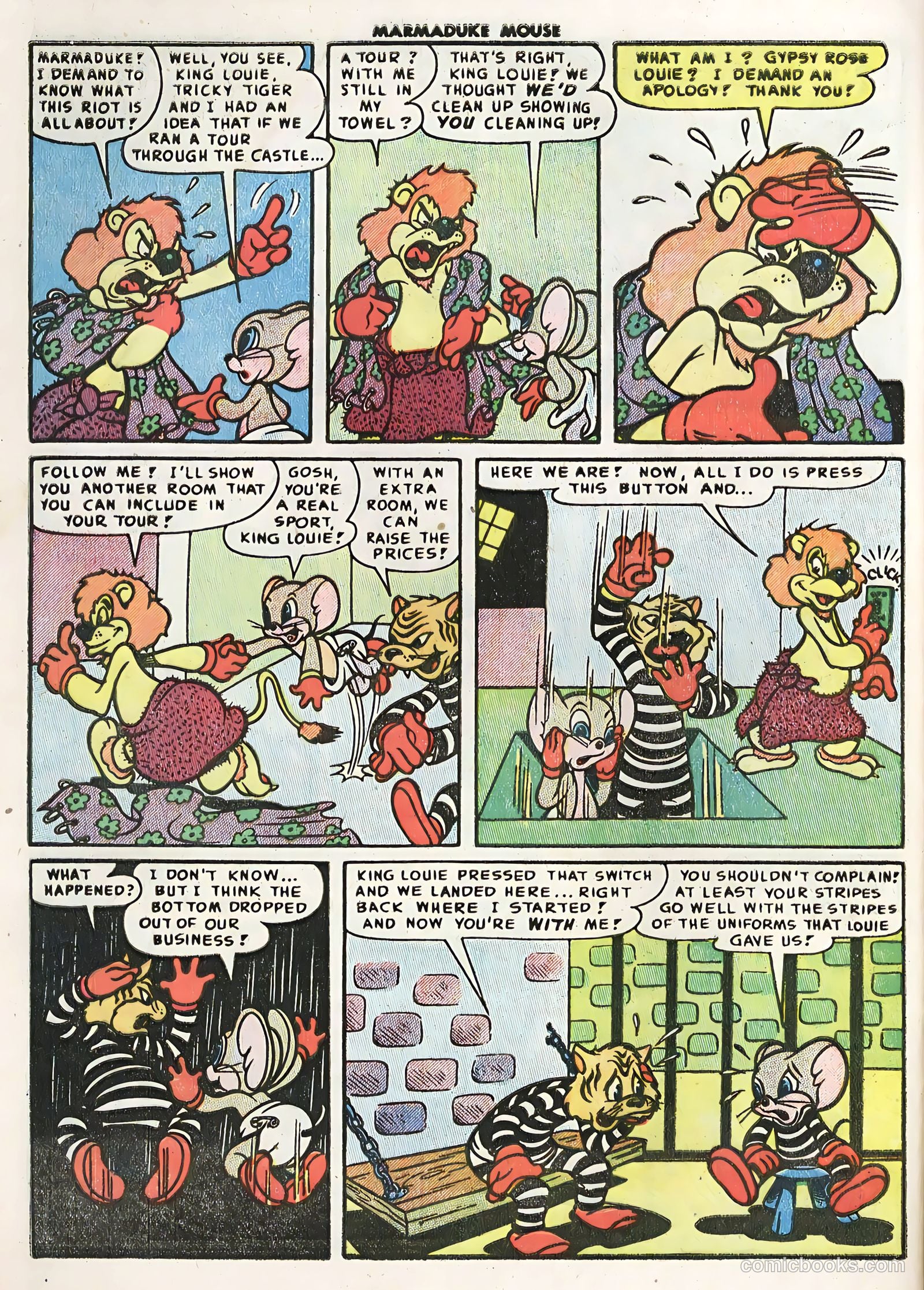 Marmaduke Mouse #56 (1955) — page 32 of 36