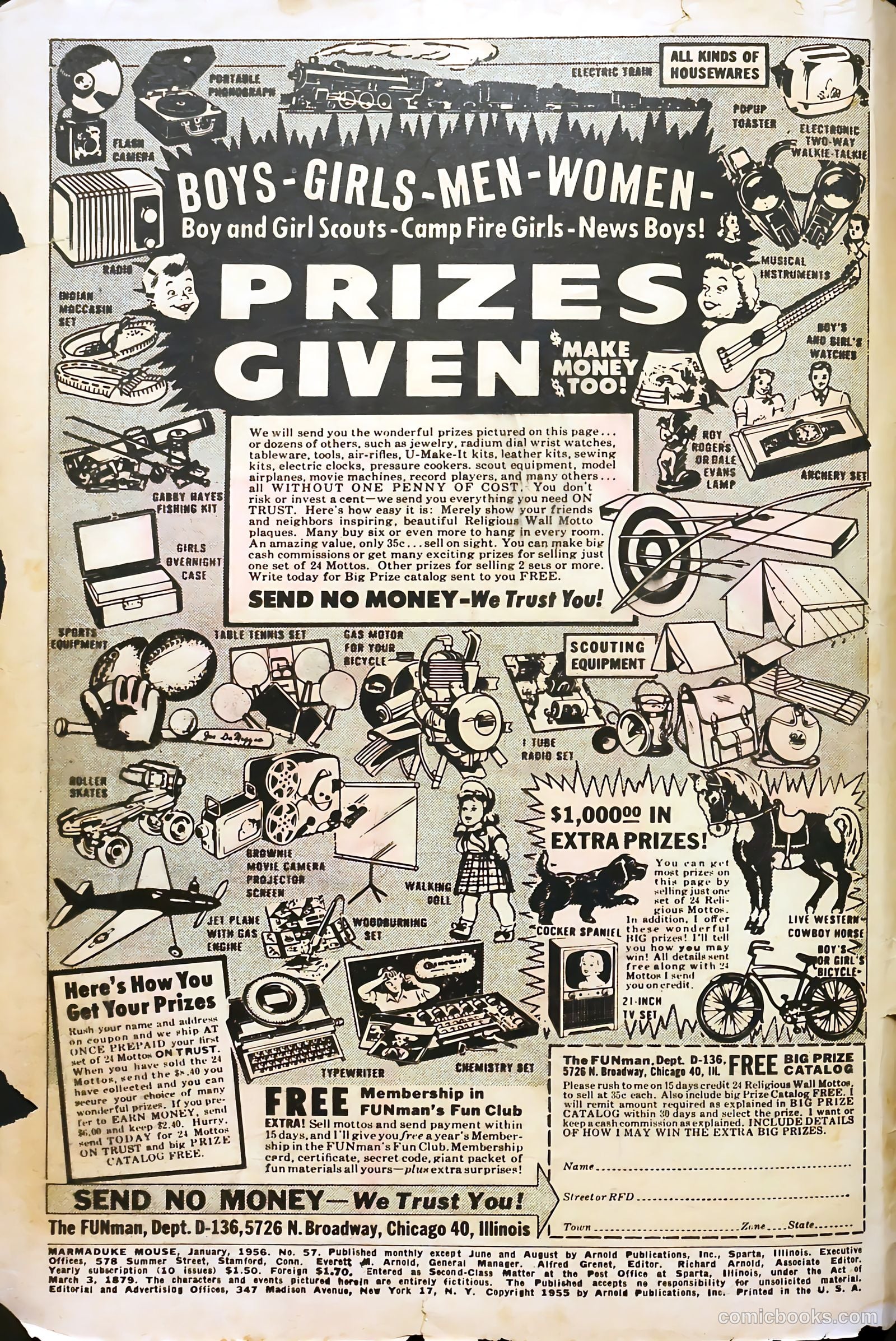 Marmaduke Mouse #57 (1956) — page 2 of 36