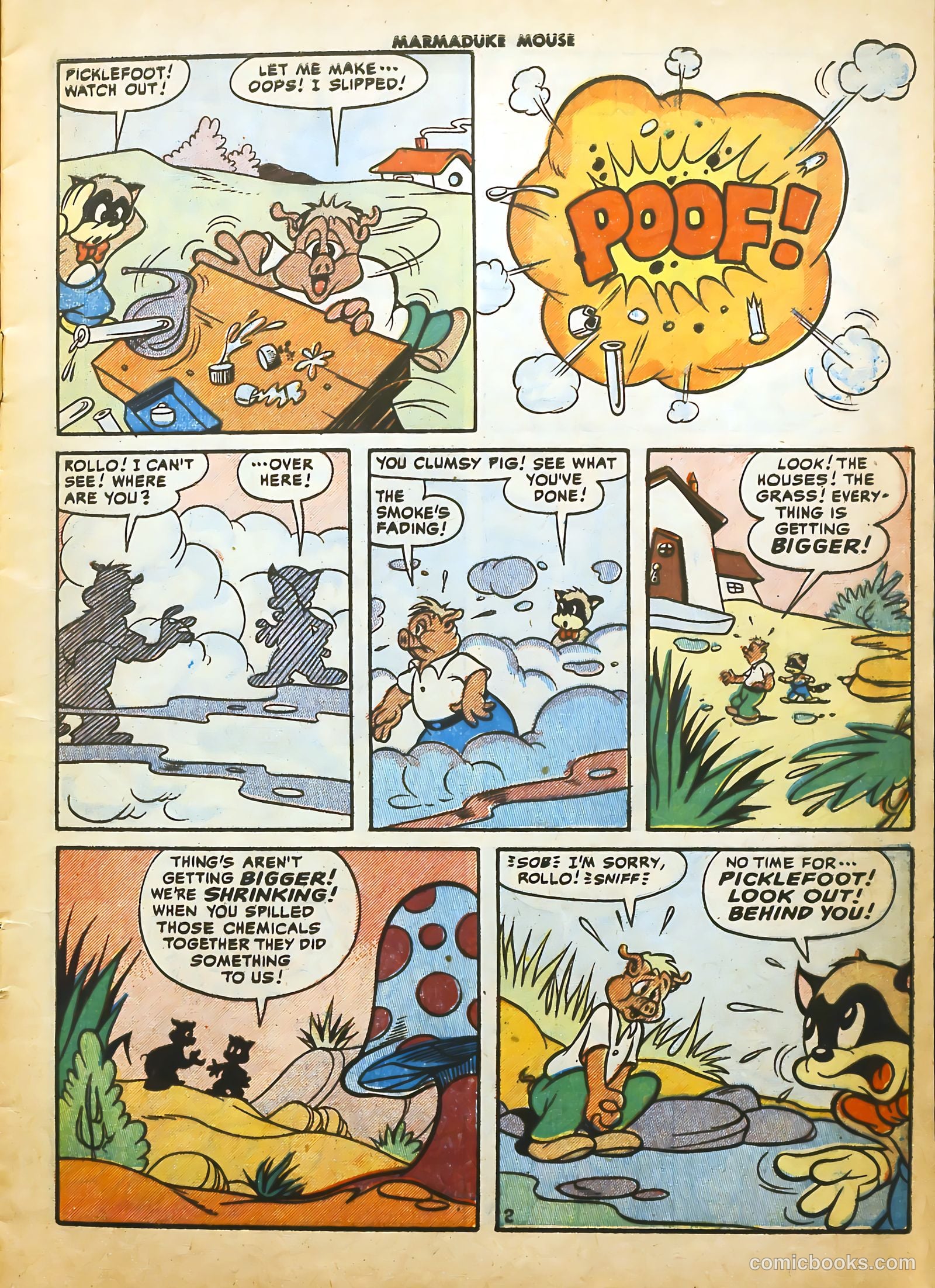 Marmaduke Mouse #57 (1956) — page 9 of 36