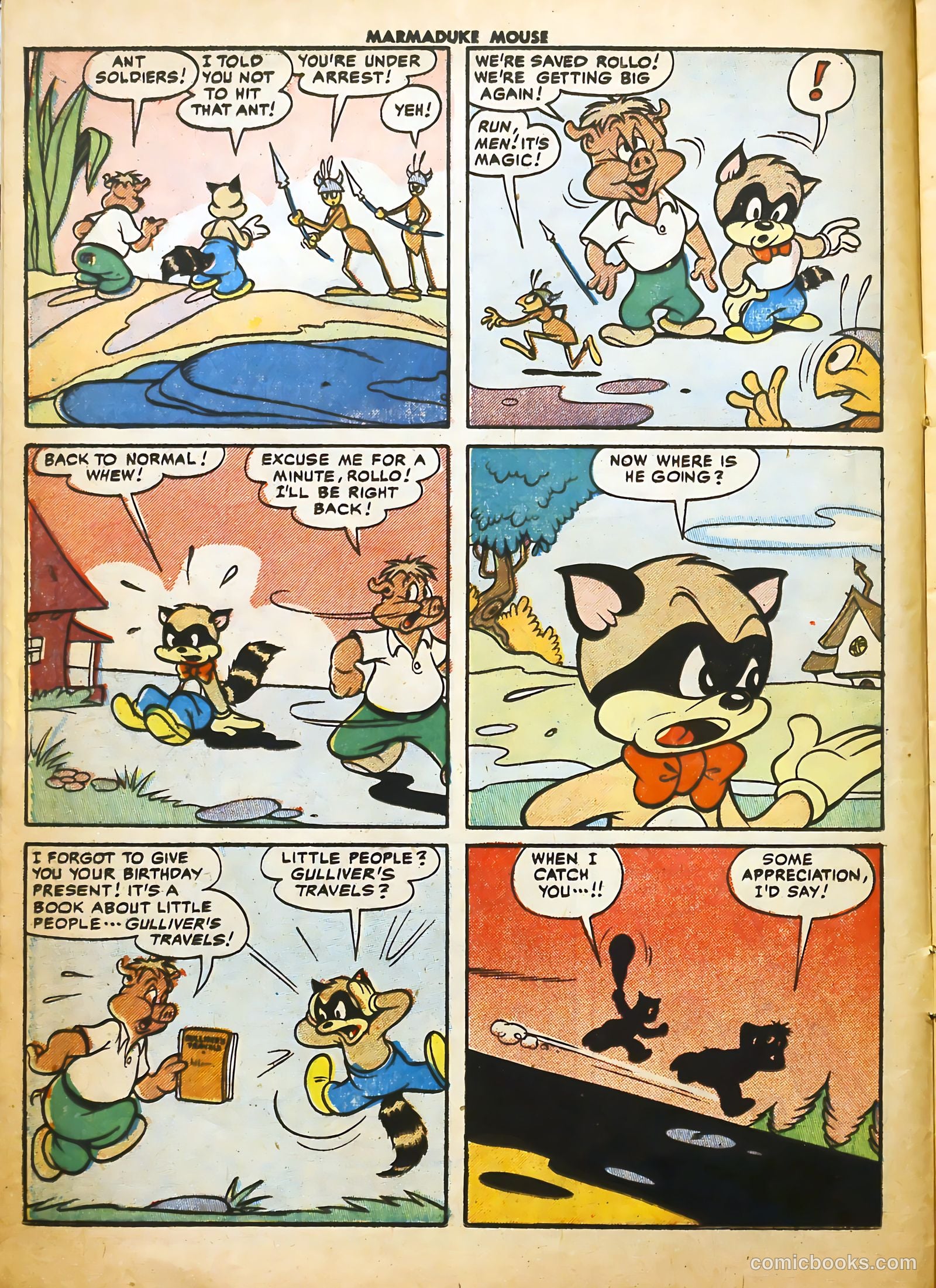 Marmaduke Mouse #57 (1956) — page 12 of 36