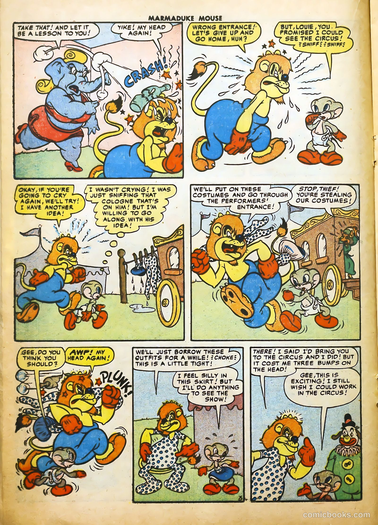 Marmaduke Mouse #57 (1956) — page 16 of 36