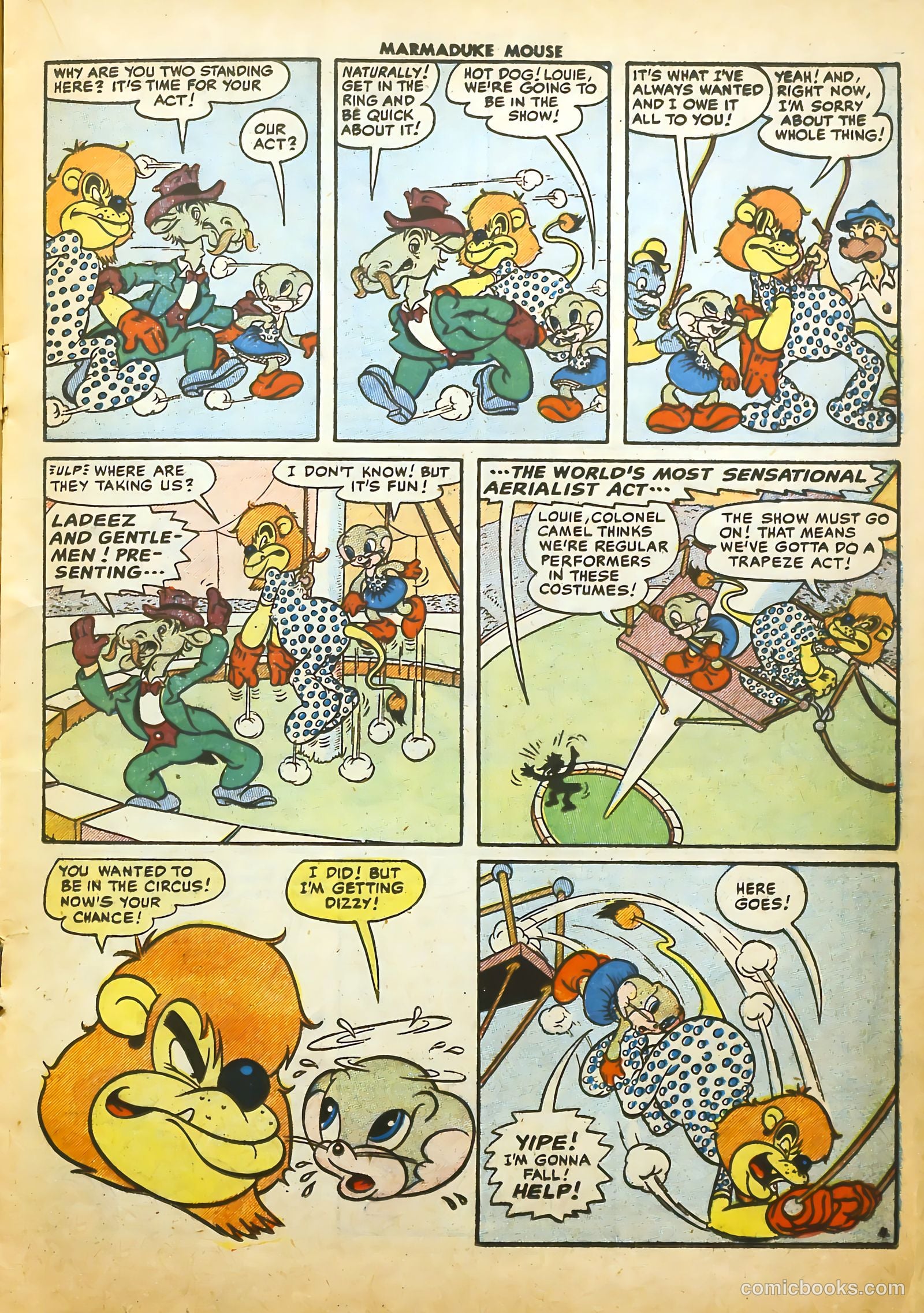 Marmaduke Mouse #57 (1956) — page 17 of 36