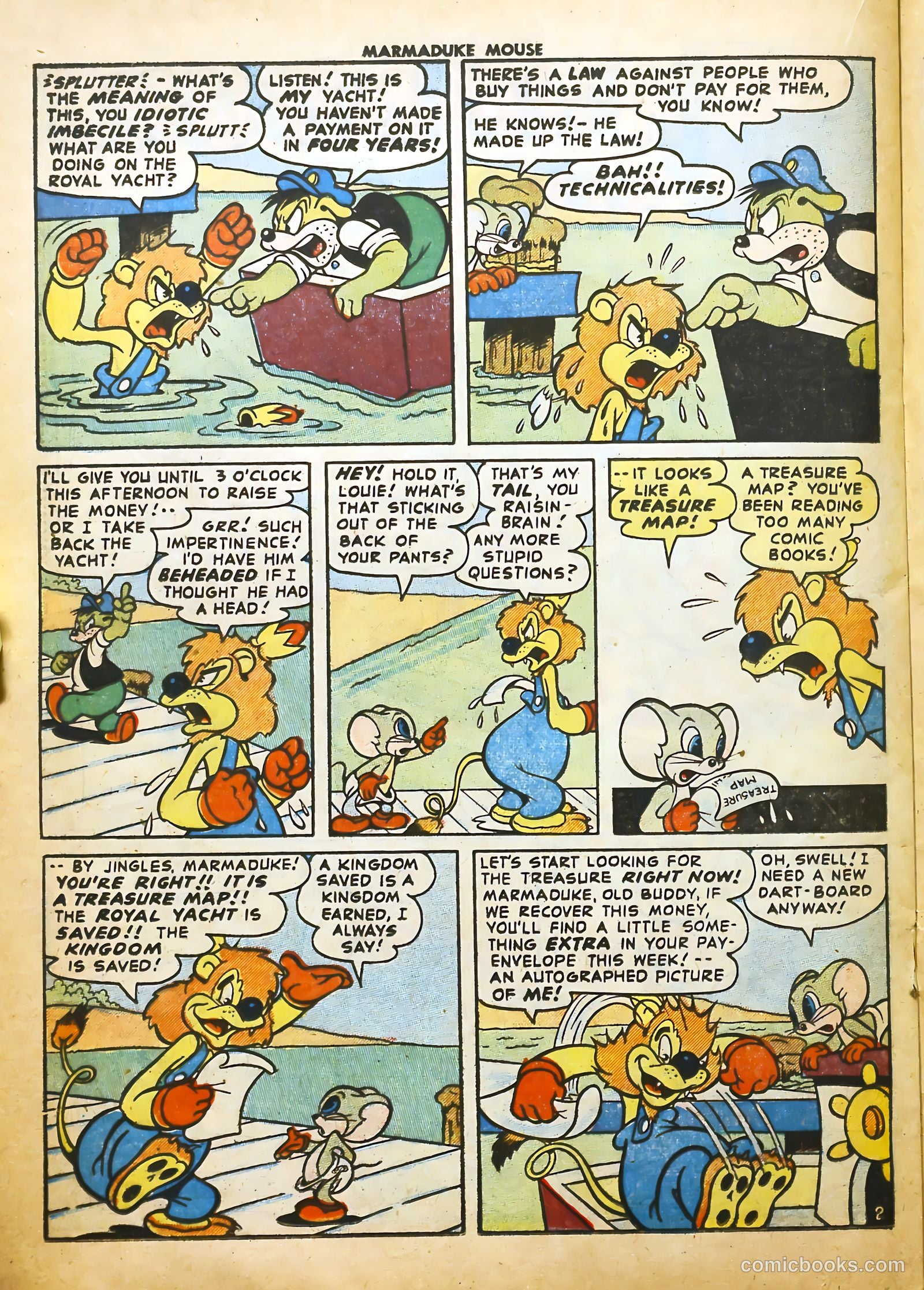 Marmaduke Mouse #57 (1956) — page 20 of 36