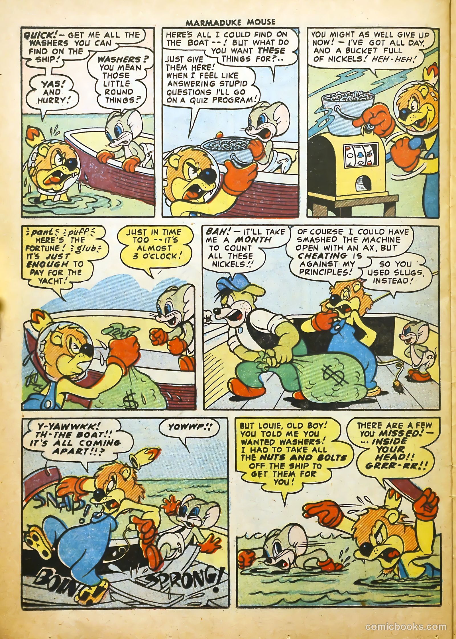 Marmaduke Mouse #57 (1956) — page 24 of 36