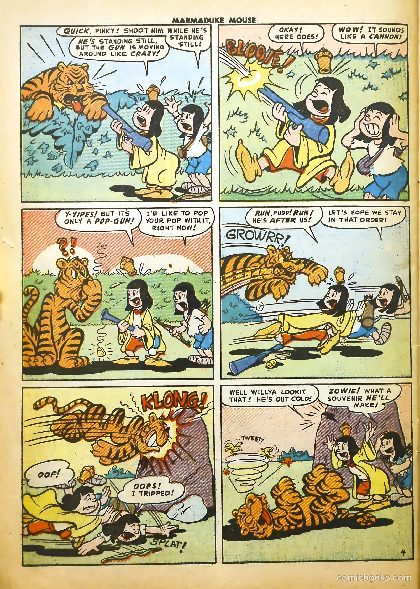 Marmaduke Mouse #57 (1956) — page 30 of 36