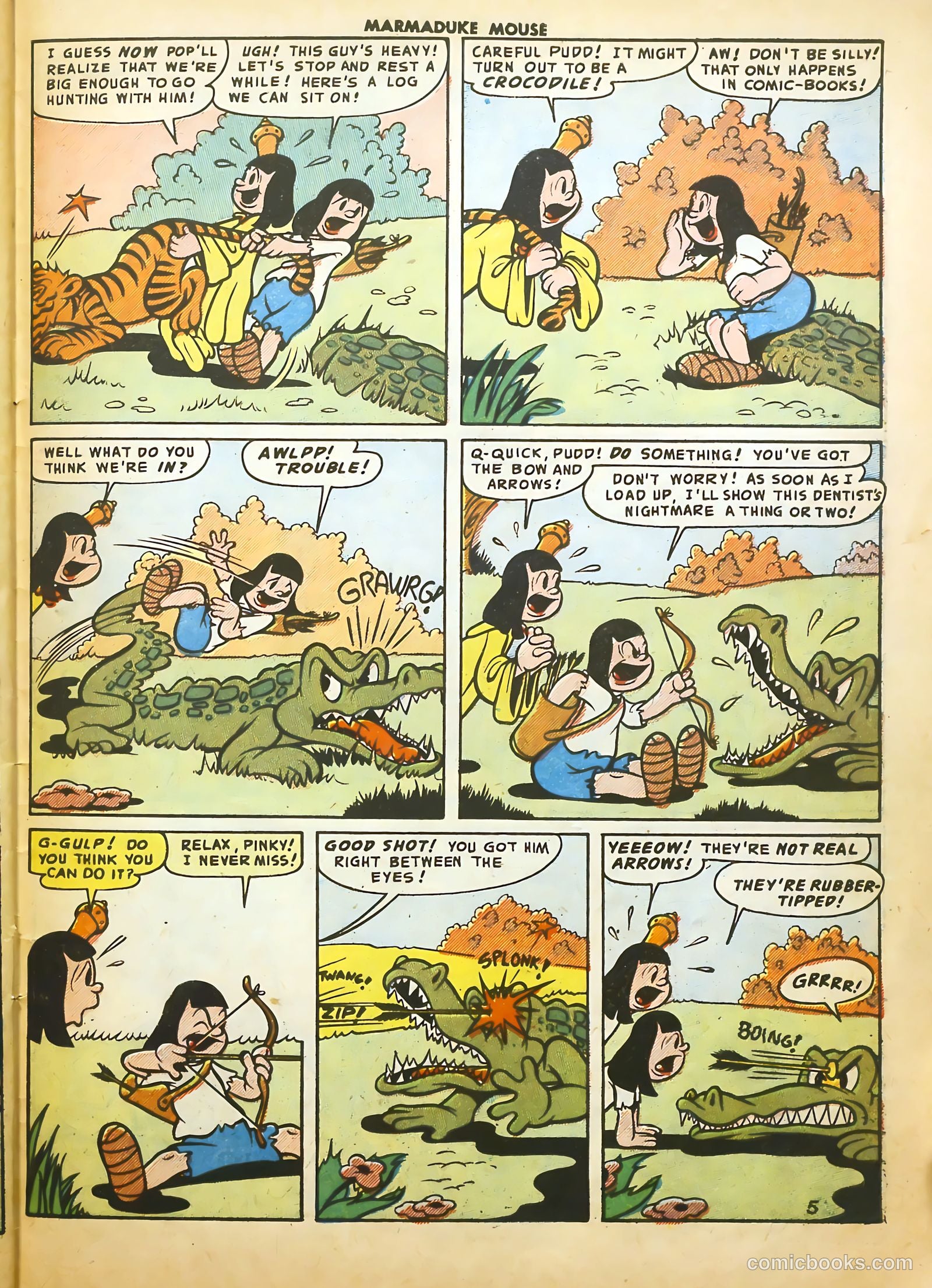 Marmaduke Mouse #57 (1956) — page 31 of 36