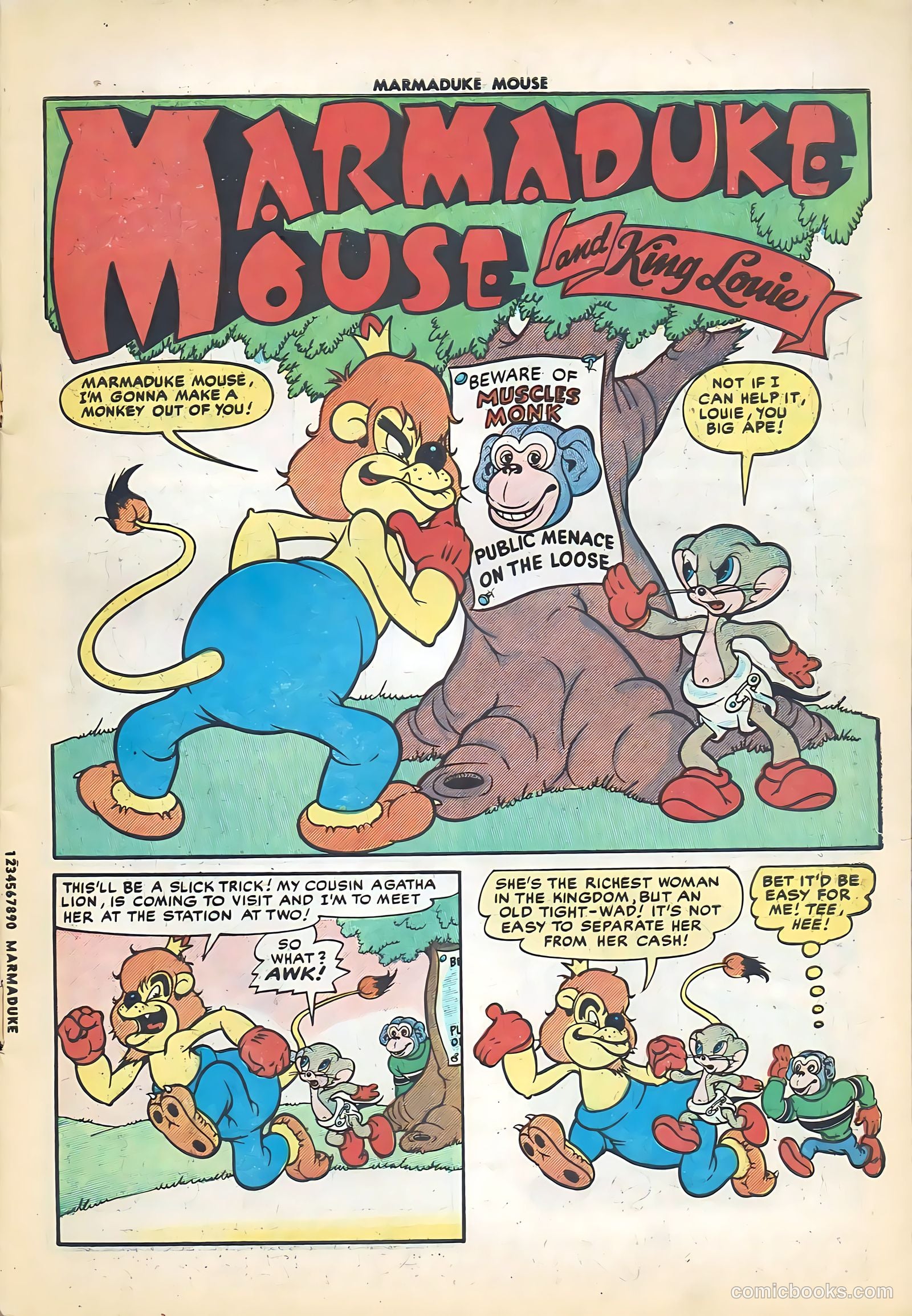 Marmaduke Mouse #58 (1956) — page 3 of 36