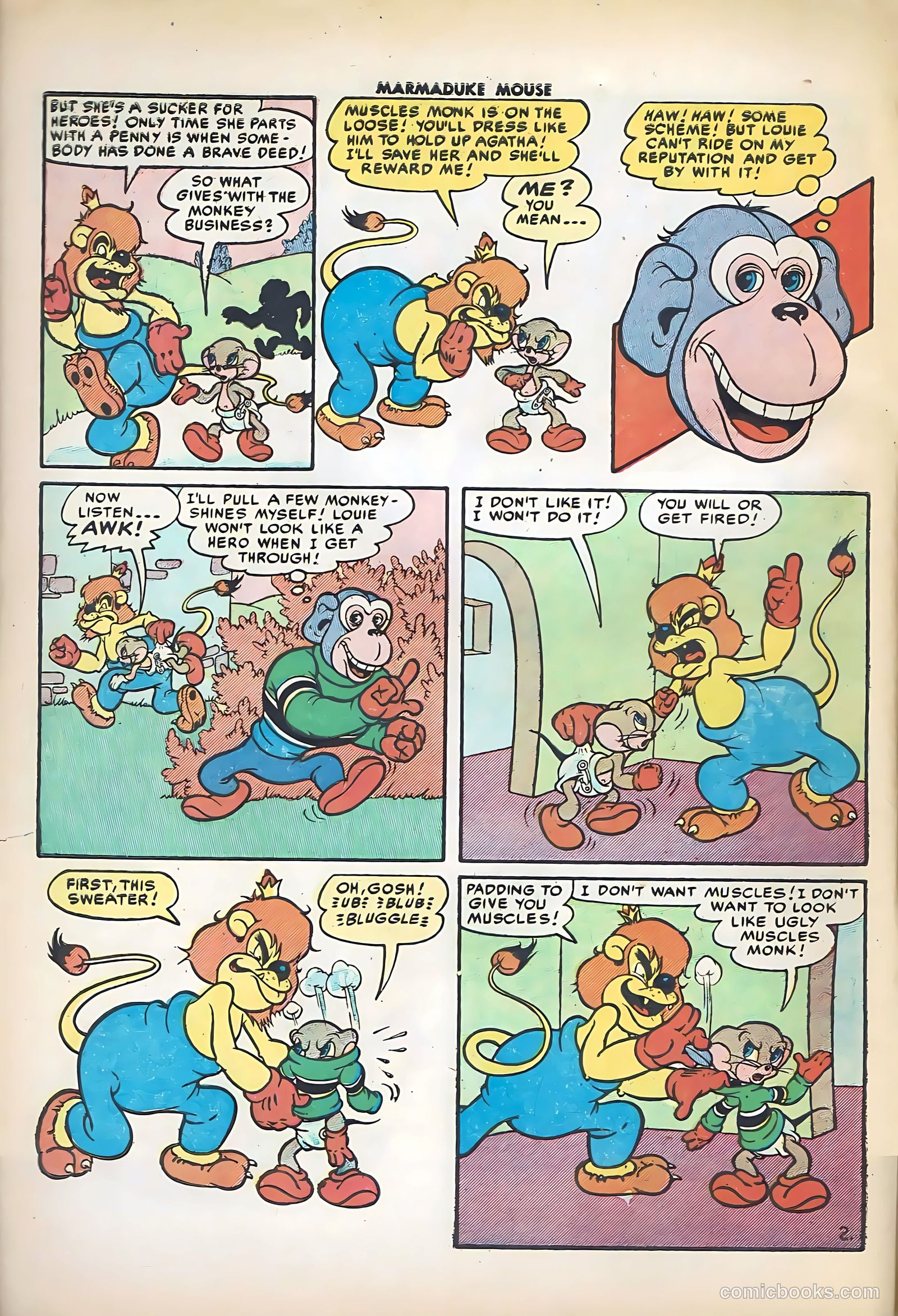 Marmaduke Mouse #58 (1956) — page 4 of 36