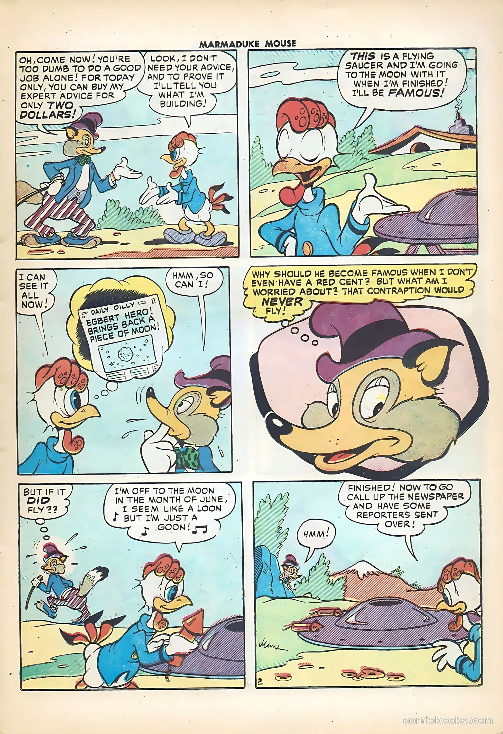 Marmaduke Mouse #58 (1956) — page 11 of 36