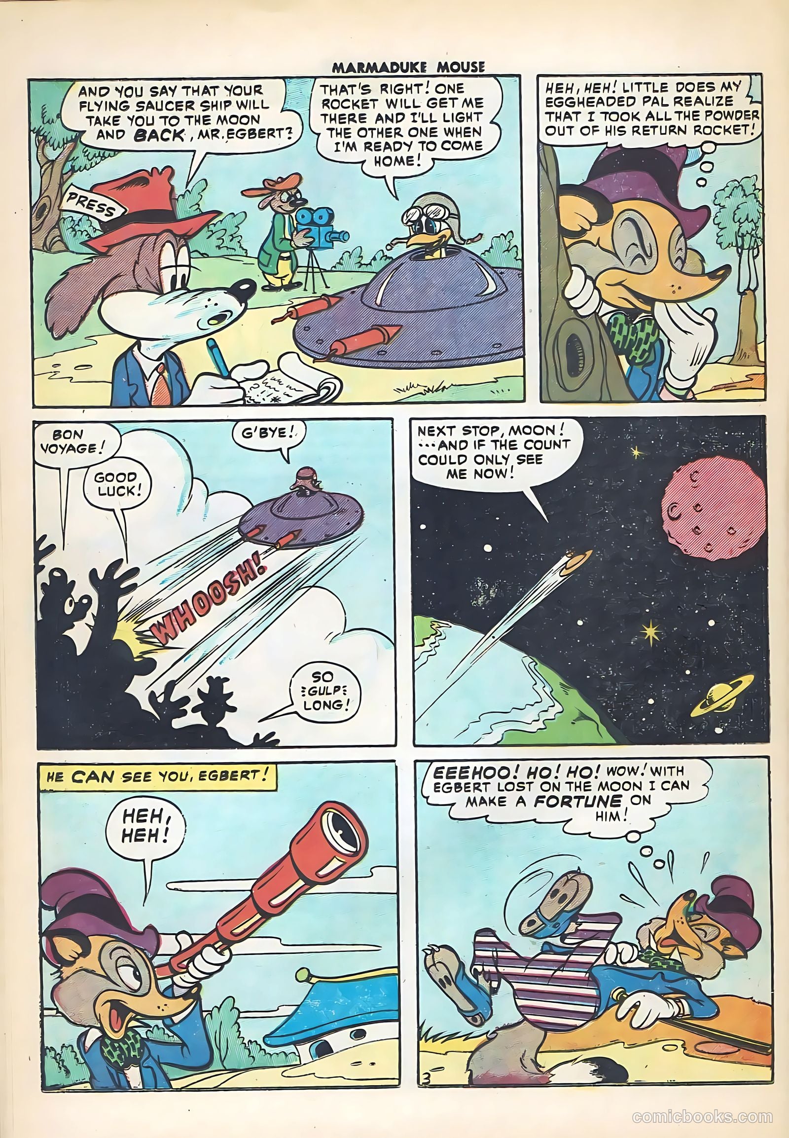 Marmaduke Mouse #58 (1956) — page 12 of 36