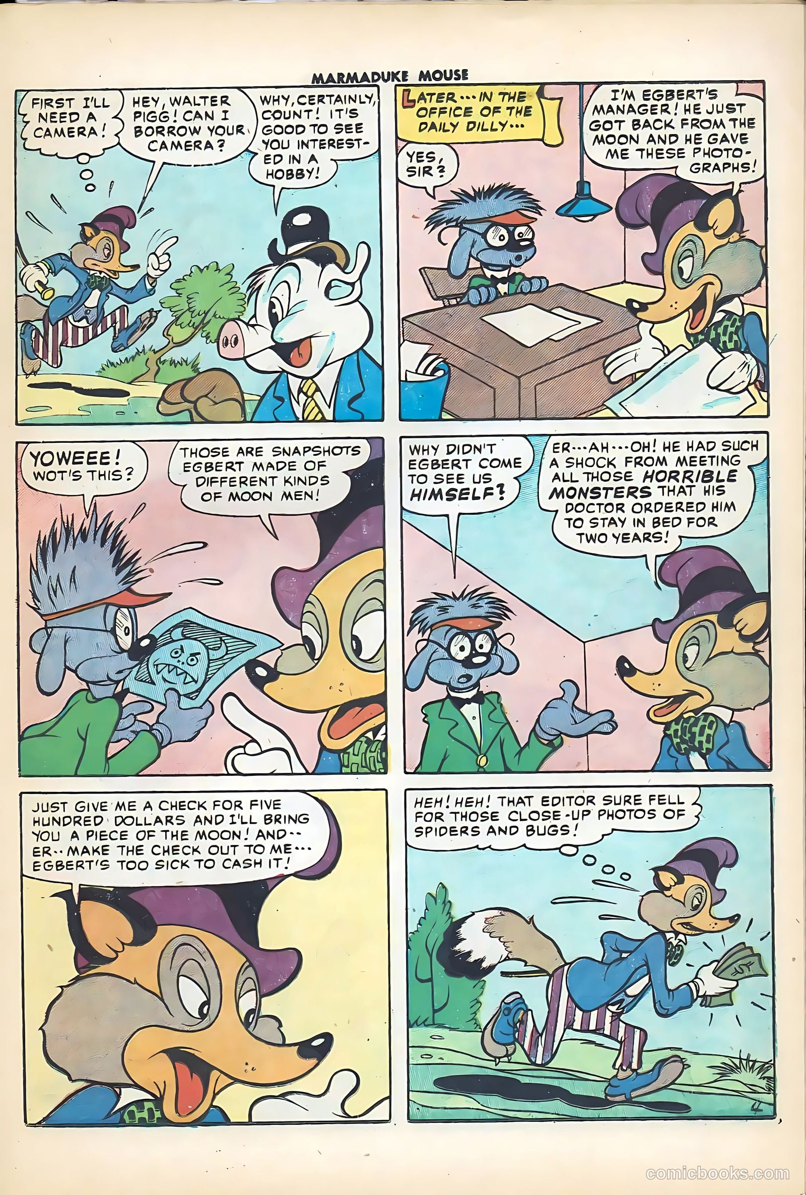 Marmaduke Mouse #58 (1956) — page 13 of 36